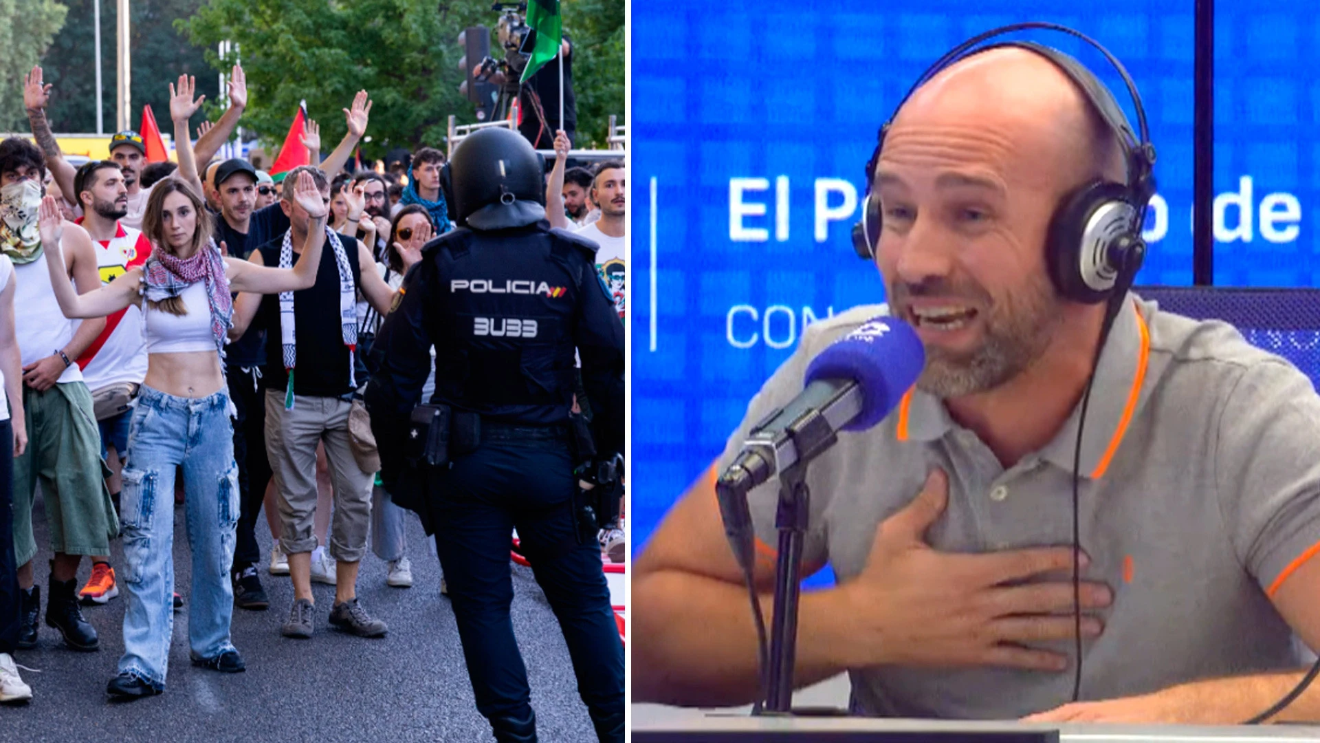 Gonzalo Miró, sobre las manifestaciones en La Vuelta: 