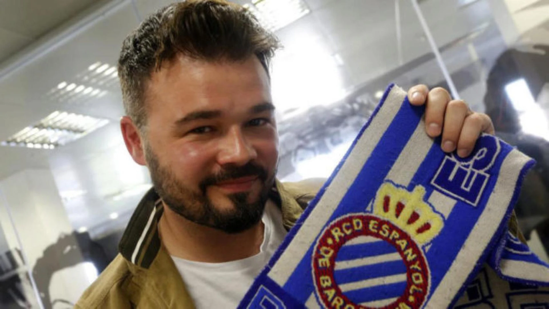 Gabriel Rufián recuerda en El Partidazo de COPE cómo contó en Esquerra que era del Espanyol: 