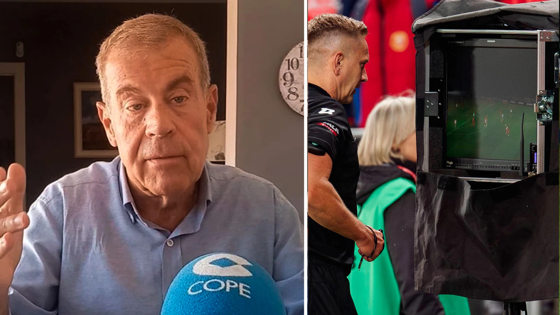 La desesperación de Tomás Guasch con el VAR hasta la última jornada de Liga: 