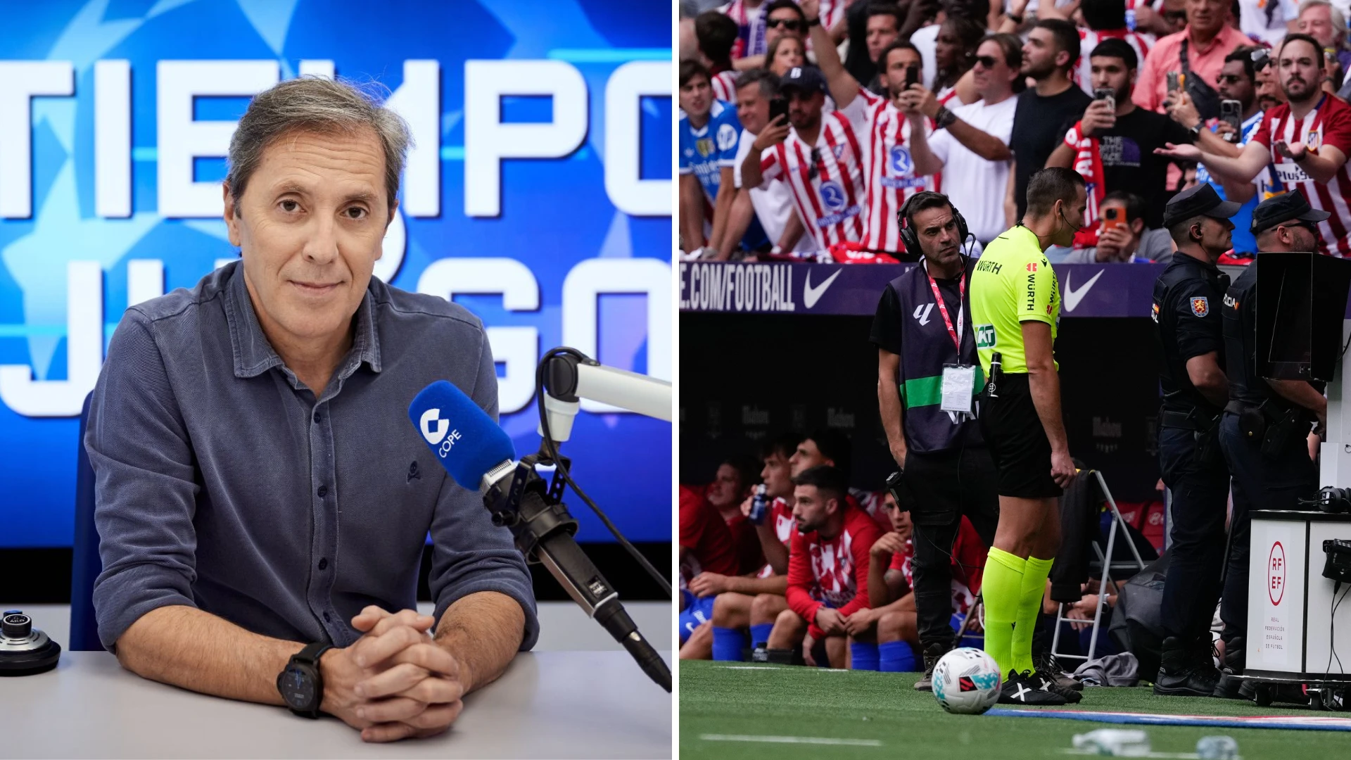 La reflexión de Paco González, director de Tiempo de Juego, sobre las jugadas polémicas del derbi: 