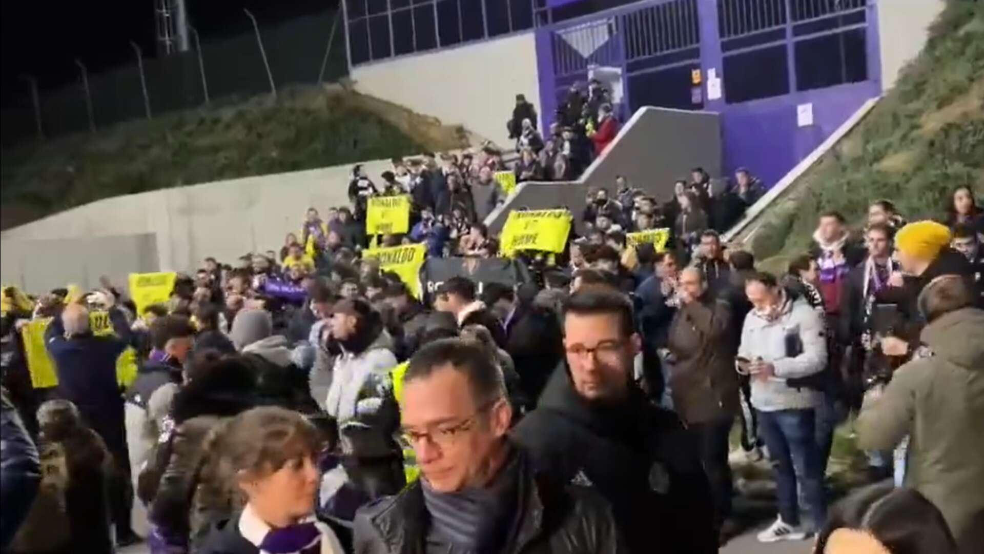 Los seguidores del Pucela se hartan de Ronaldo y dejan semivacío el José Zorrilla