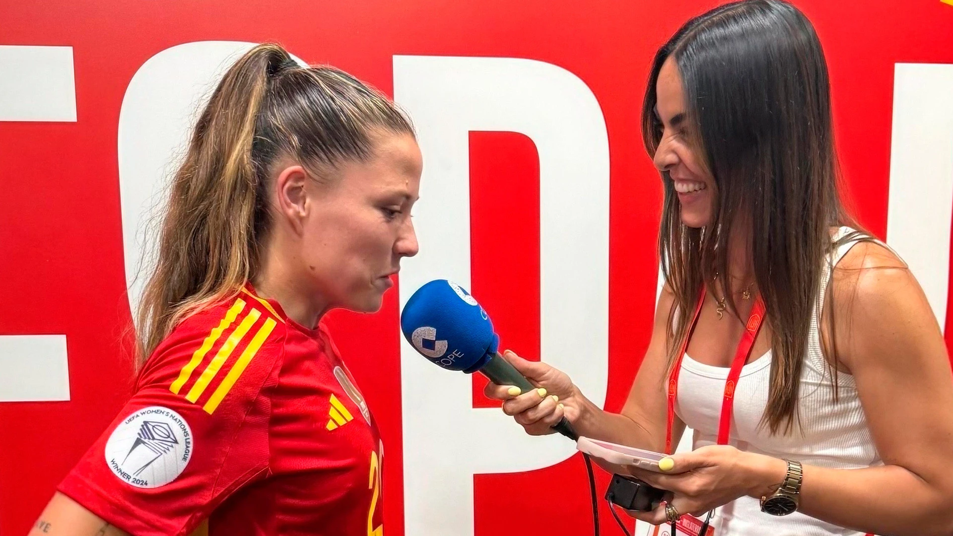 Claudia Pina, sobre la ausencia del VAR en la Liga de Naciones: 