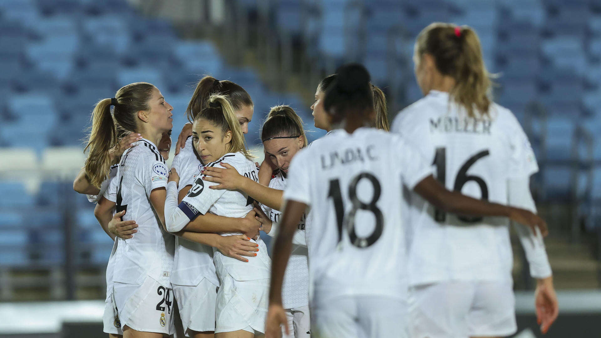 Weir, Moller y Caicedo alumbran una victoria balsámica del Real Madrid