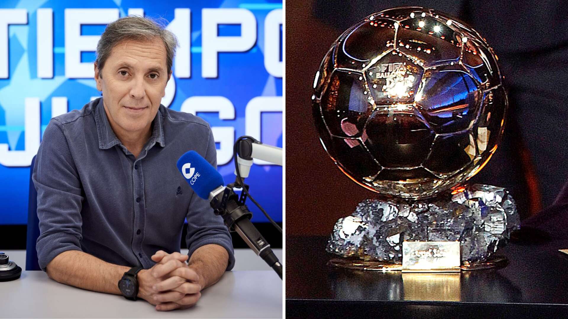 Paco González señala al jugador que debería llevarse el Balón de Oro: 