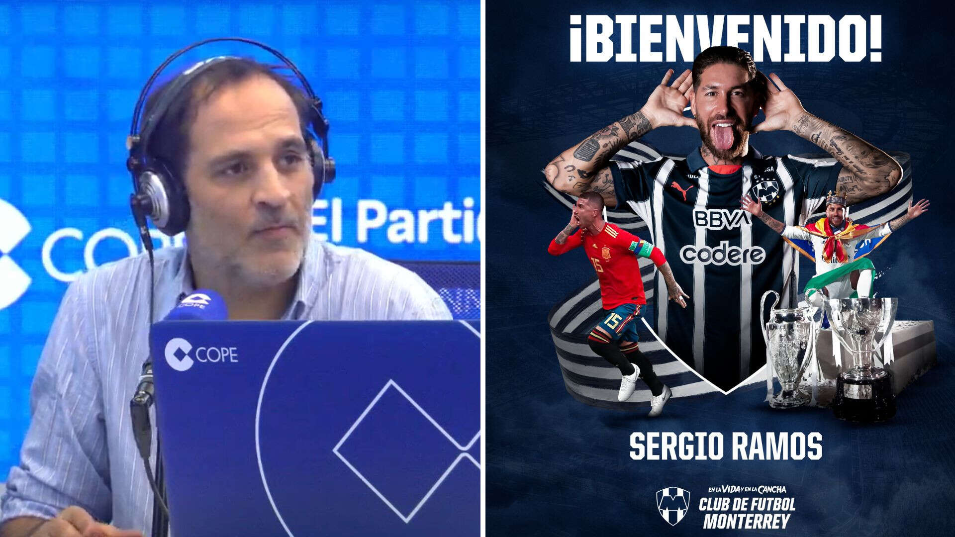 El detalle que no ha gustado a David Sánchez del fichaje de Sergio Ramos por Rayados de Monterrey: 