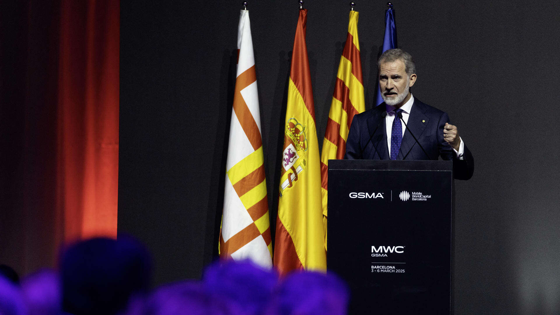 El rey Felipe VI lanza un mensaje de apoyo a Ucrania 