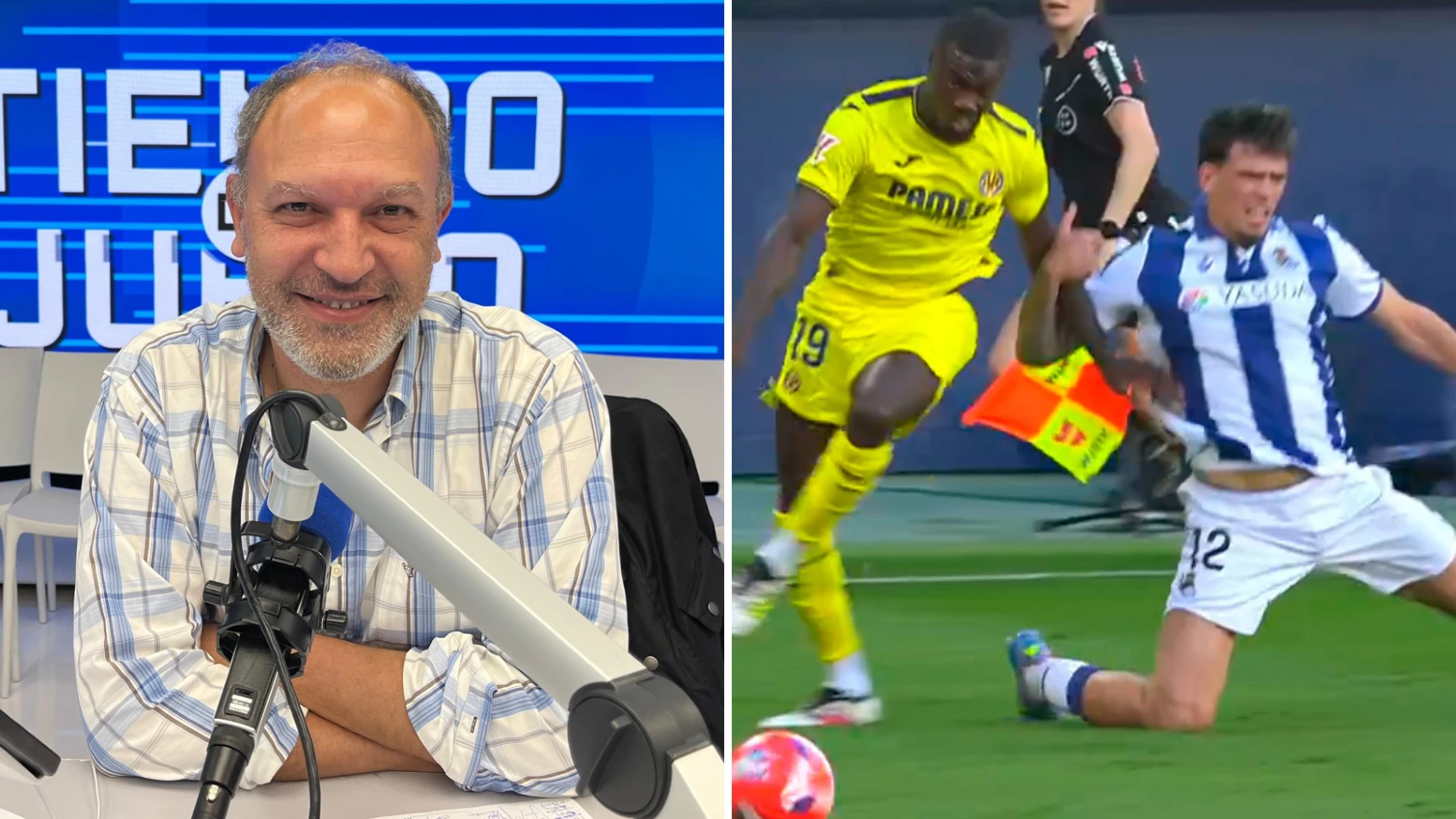 La dura crítica de Pedro Martín tras la polémica del Villarreal - Real Sociedad: 