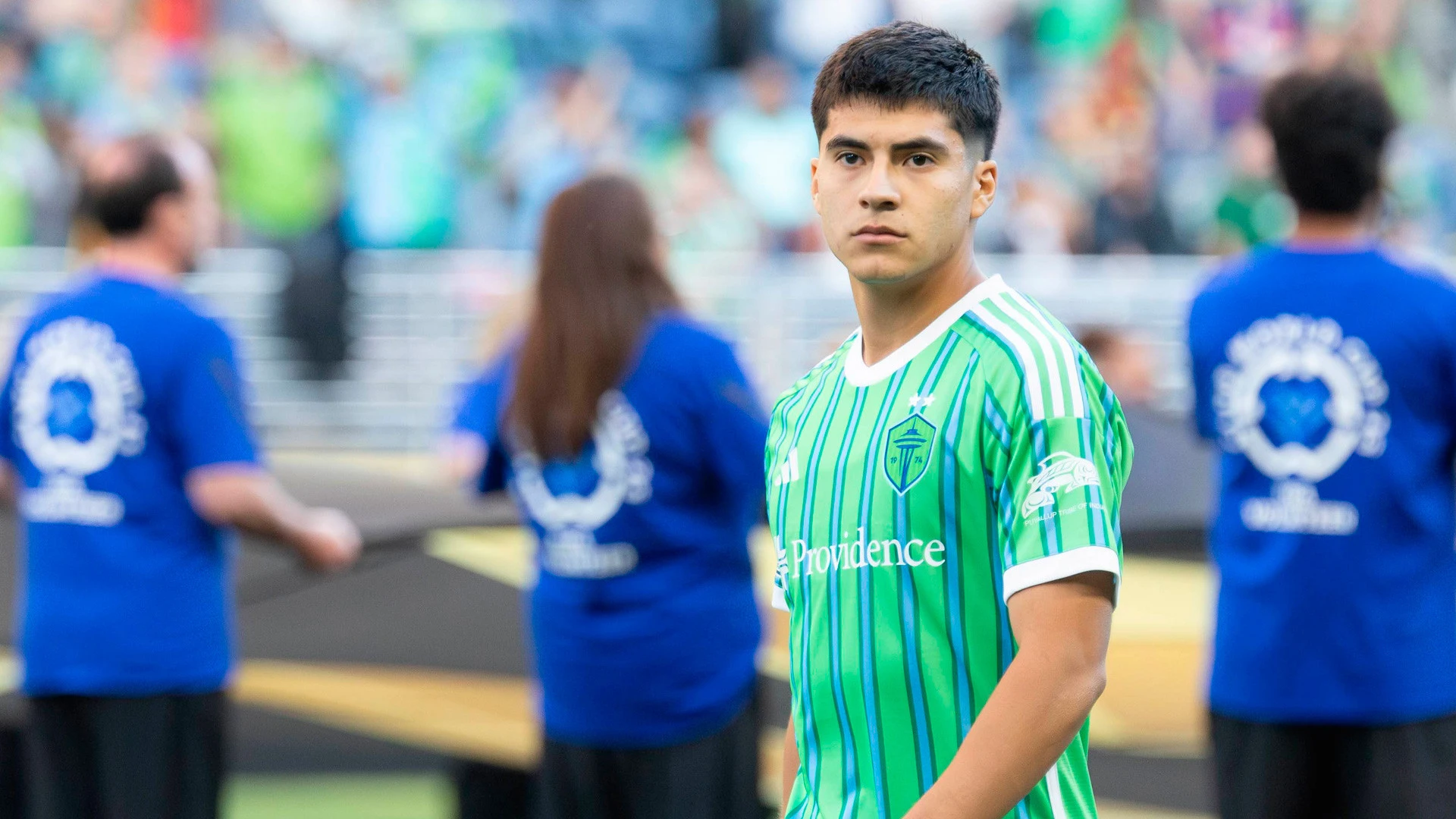 Obed Vargas, del Seattle Sounders, es fan del Atlético: 