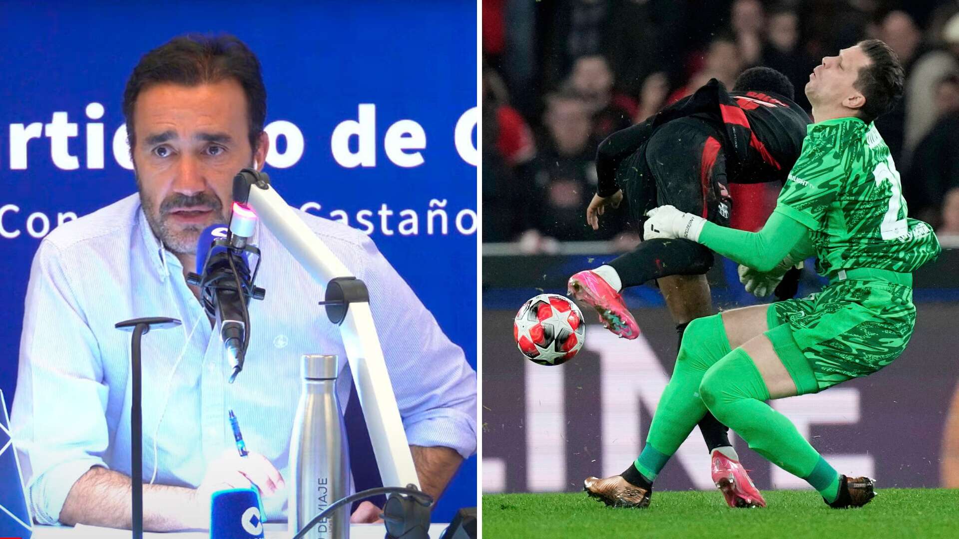 La crítica de Juanma Castaño a Hansi Flick por elegir a Szczesny como titular ante el Benfica: 