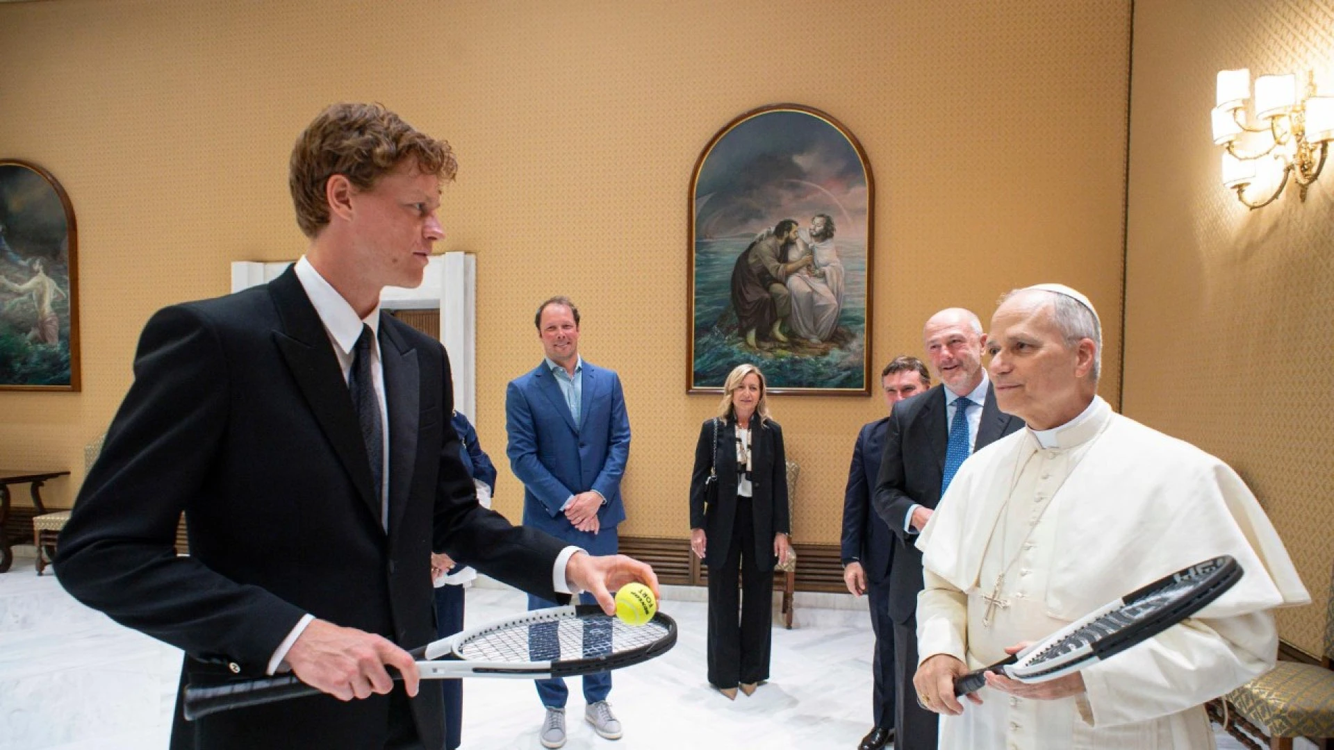 La propuesta de Sinner al Papa León XIV durante su encuentro en el Vaticano