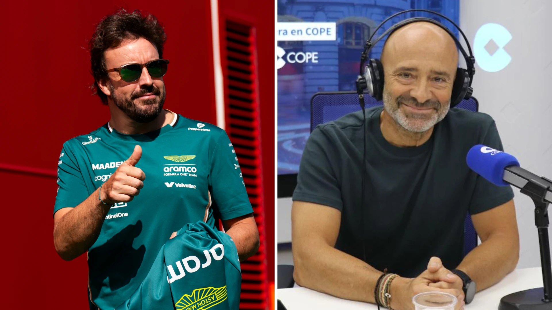 La reacción de Antonio Lobato tras los primeros puntos de Fernando Alonso: 