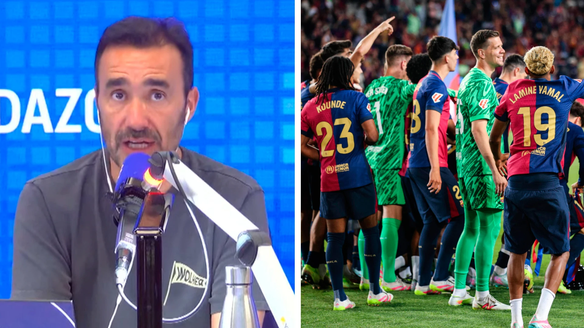 Juanma Castaño tiene clara la venta que la afición del Barcelona no perdonaría a Joan Laporta: 