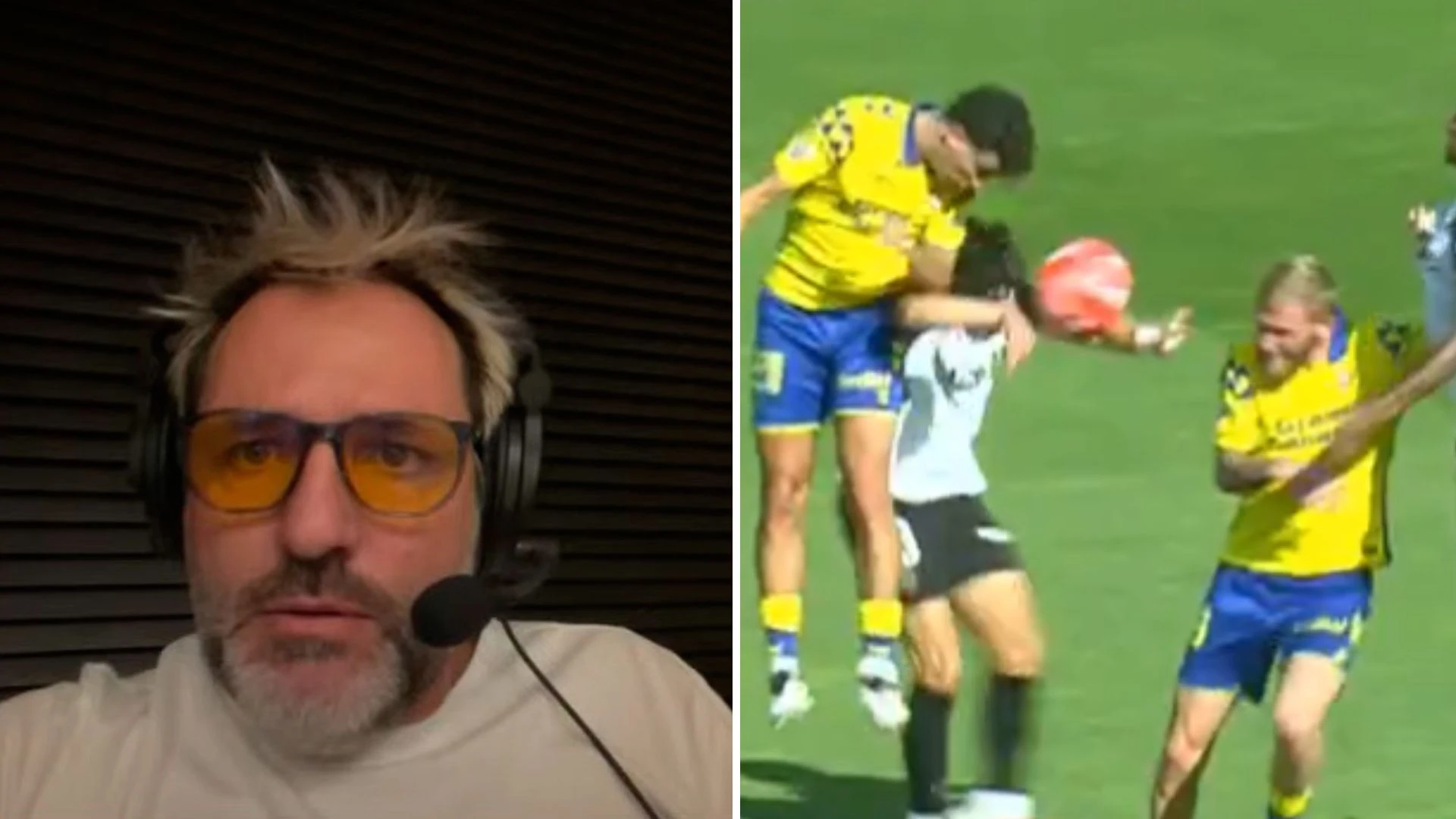 El asombro de Santi Cañizares con el penalti pitado contra el Valencia frente a Las Palmas: 