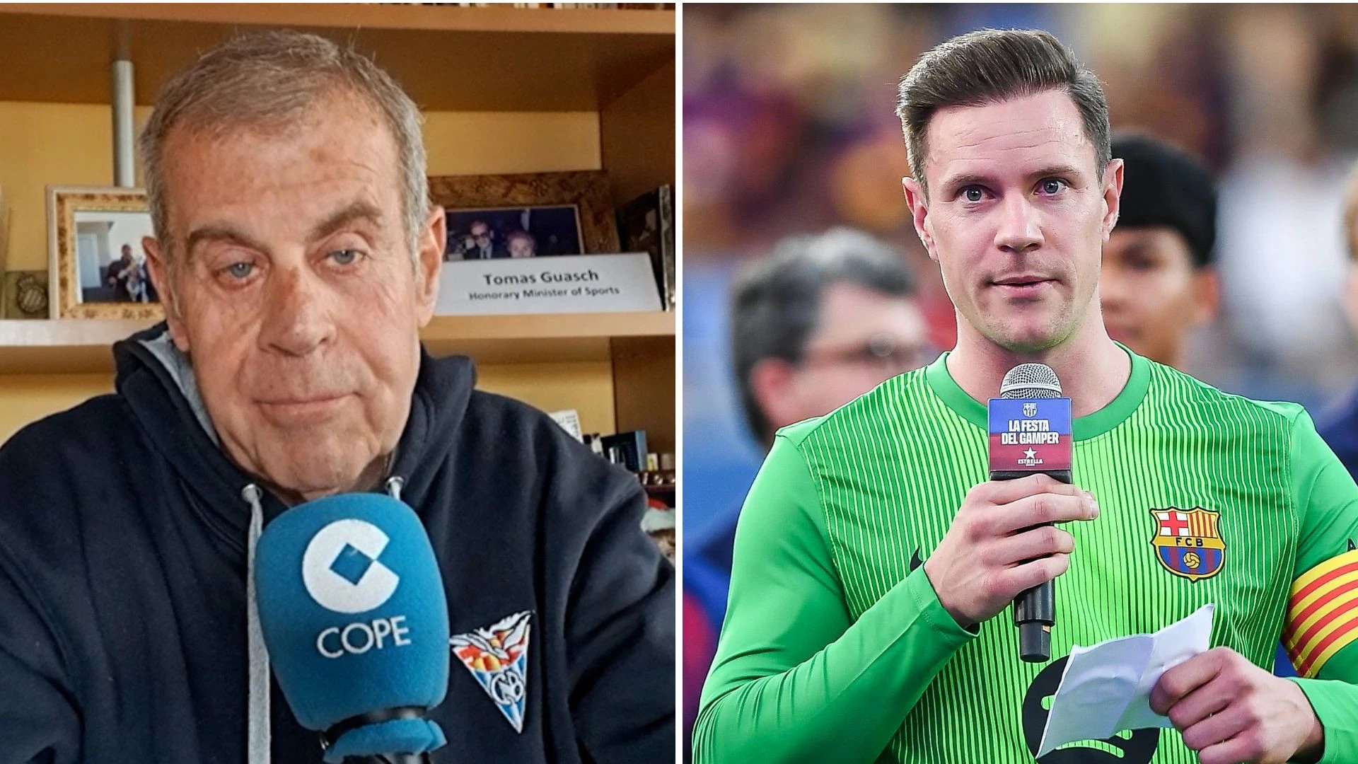 La dura crítica de Tomás Guasch por la situación de Ter Stegen en el Barcelona: 