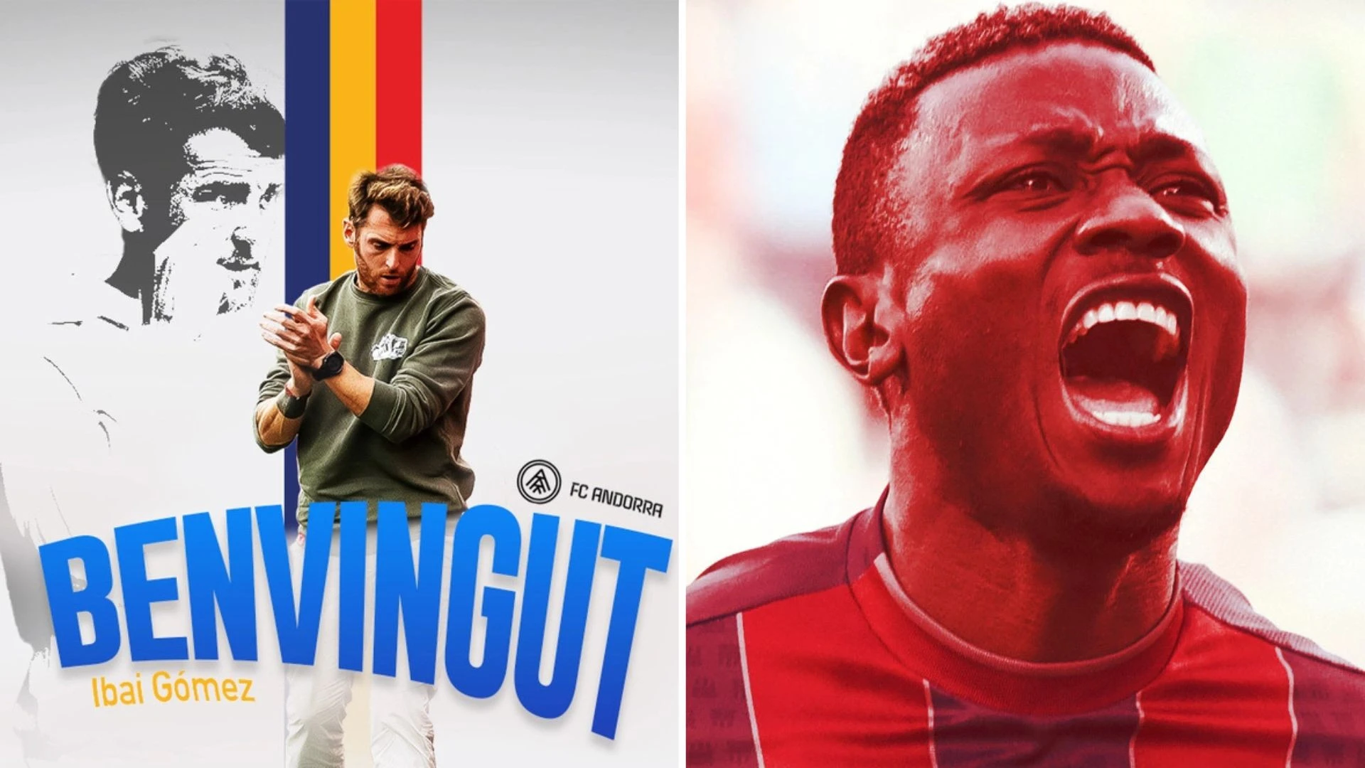 Ibai Gómez, nuevo entrenador del Andorra; Soko refuerza la delantera del Almería