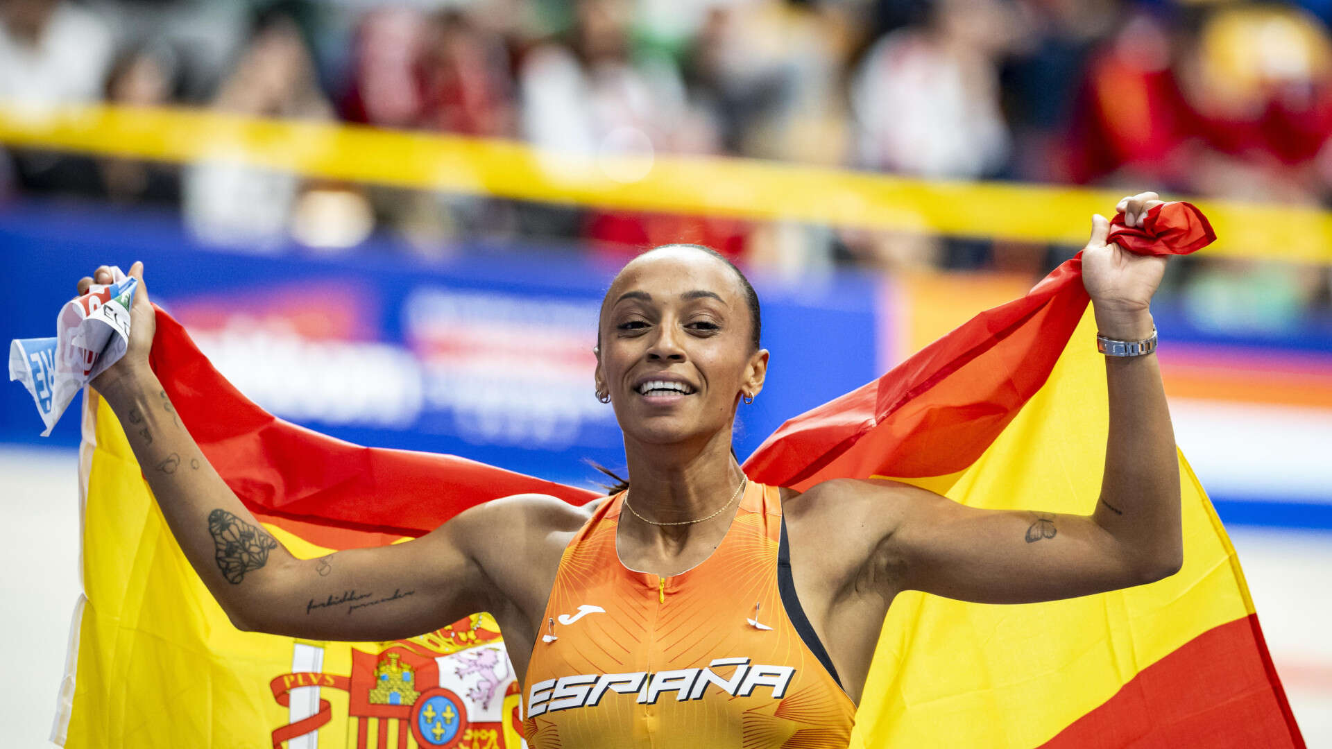 Triple salto de bronce de Ana Peleteiro