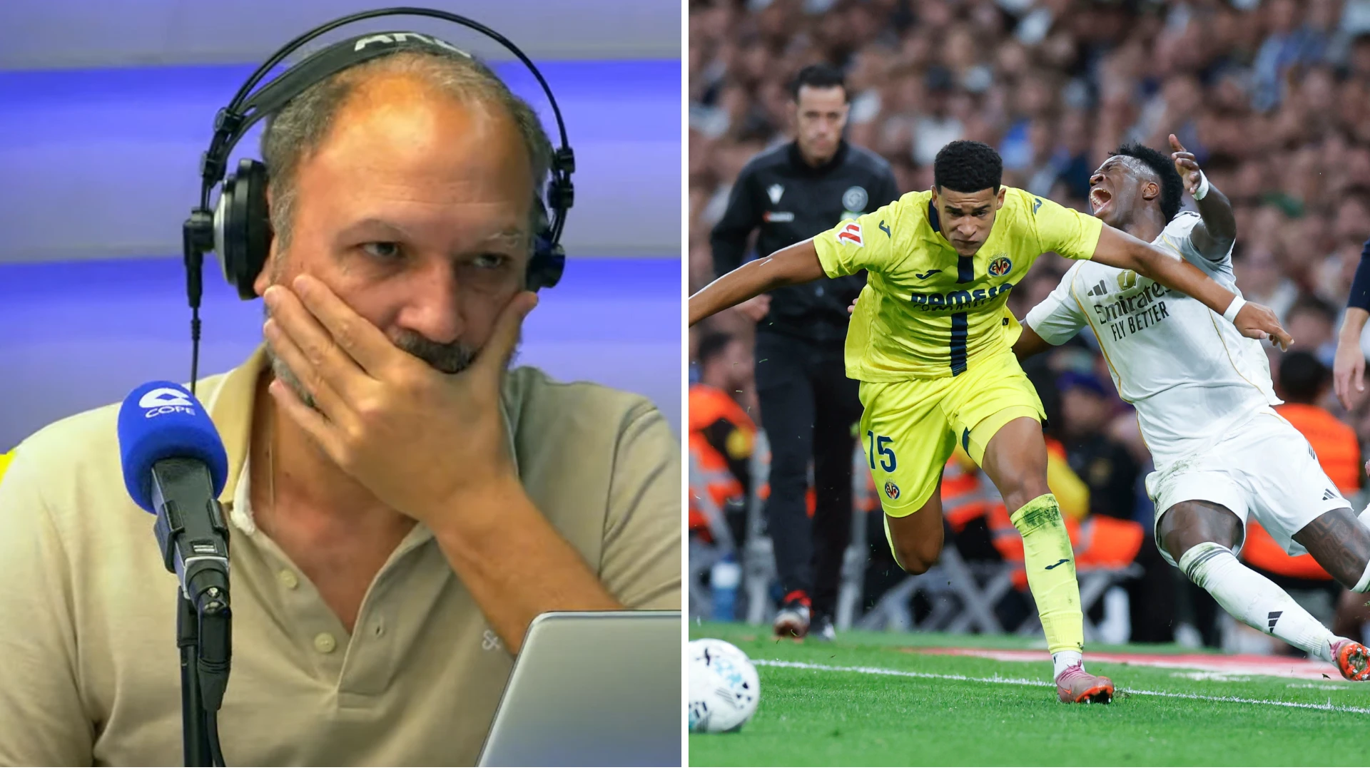 Pedro Martín valora las polémicas del Real Madrid-Villarreal y 'estalla' contra la expulsión a Mouriño: 