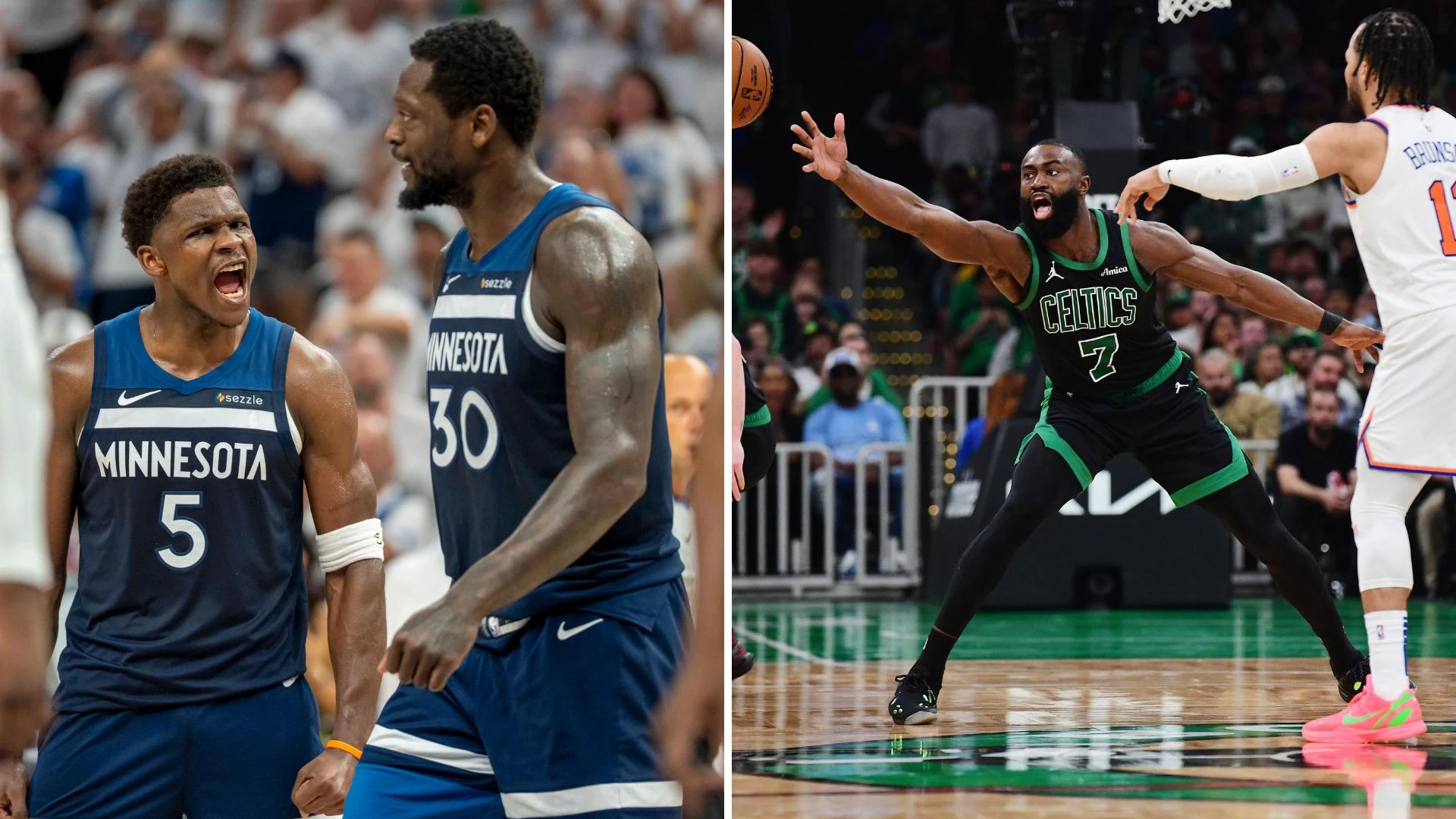 Minnesota, primer finalista del Oeste; Boston gana por Tatum