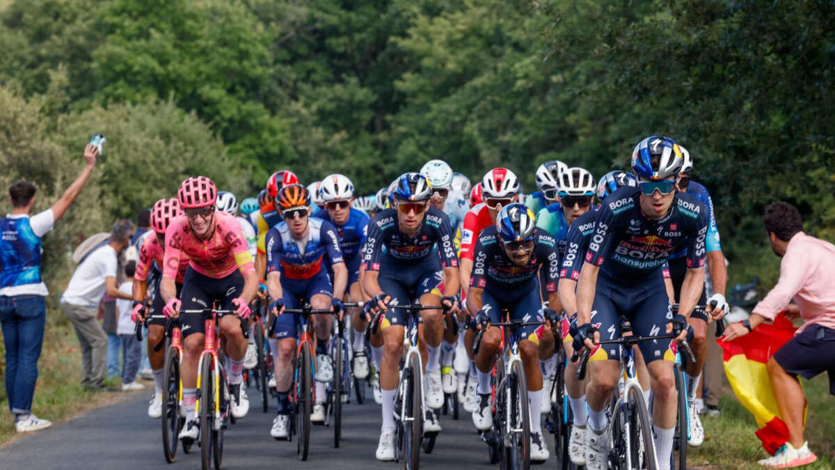 Un invitado especial en La Vuelta a España