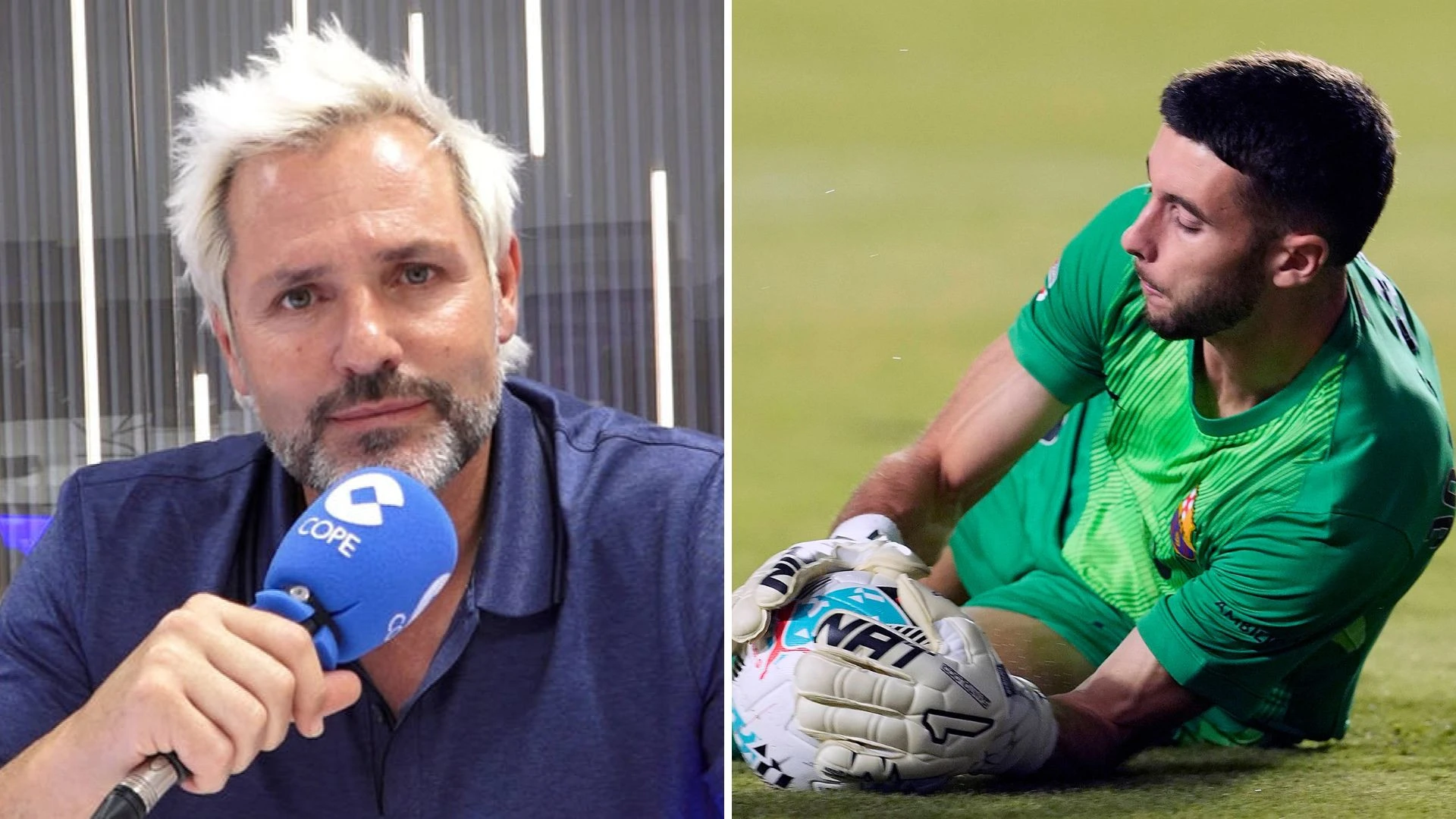 Santi Cañizares, exportero de la Selección: 