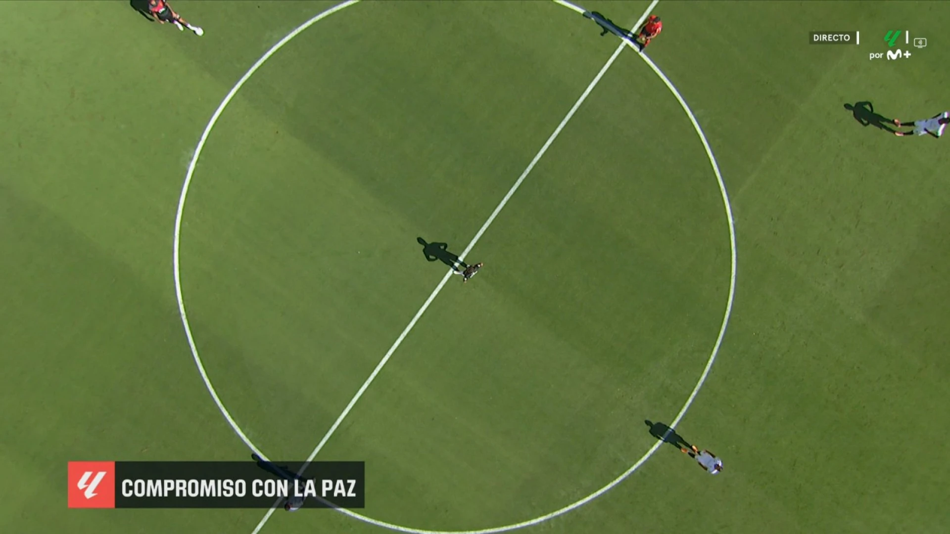 La imagen que ha mostrado LaLiga del parón en el Sevilla - Mallorca