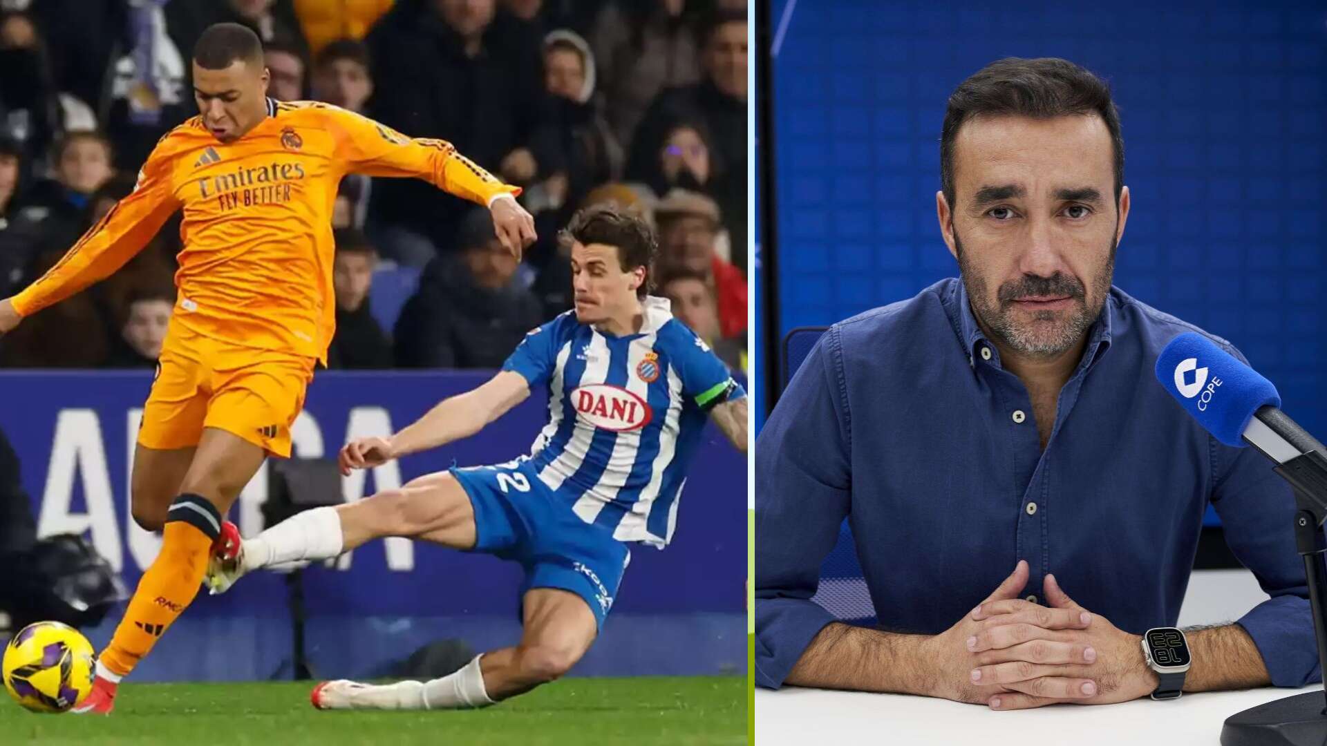 La conclusión que saca Juanma Castaño tras conocer la intrahistoria de la polémica del Espanyol-Real Madrid: 