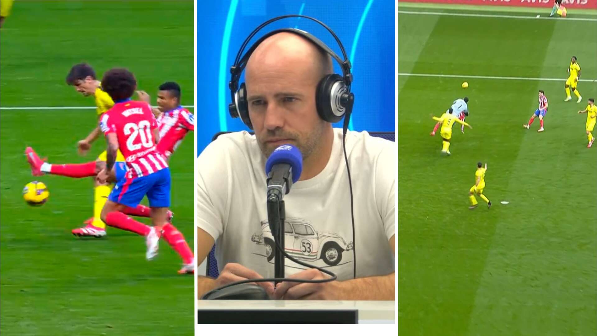 La comparación que señala Gonzalo Miró sobre la polémica del Atlético-Villarreal: 