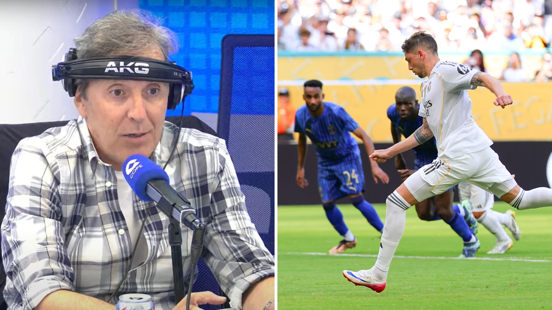 Paco González y la vuelta de Fede Valverde al extremo derecho: 
