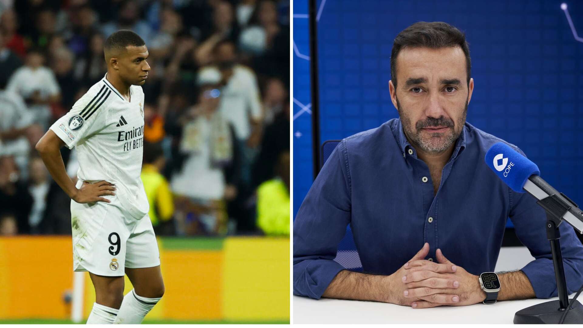 Lo que entiende Juanma Castaño de la no convocatoria de Kylian Mbappé con Francia: 