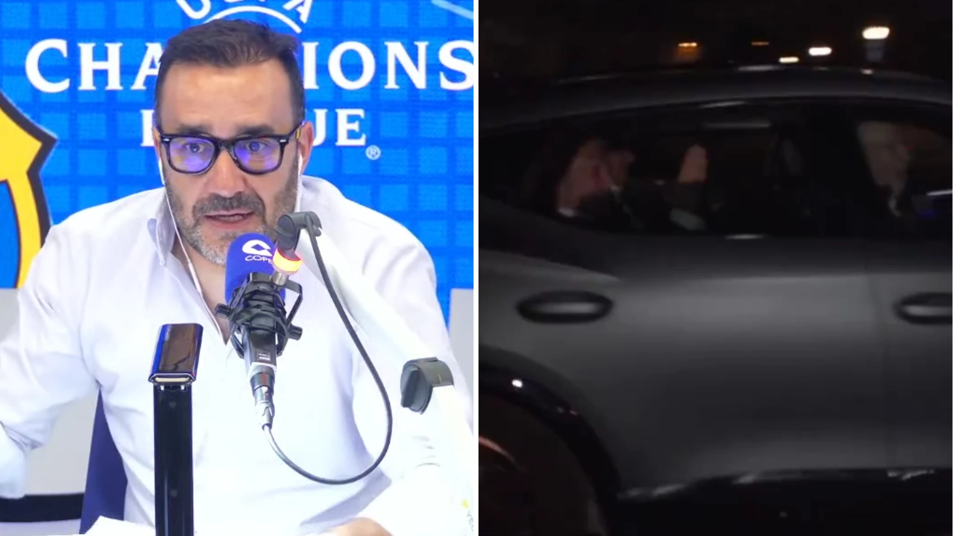 Juanma Castaño flipa con lo que hizo Laporta tras golear al Dortmund en Champions: 