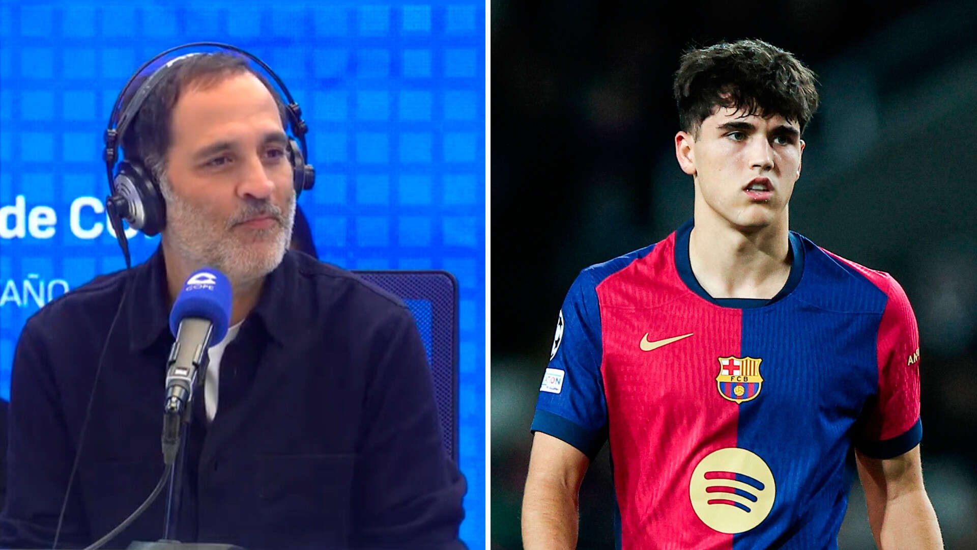 David Sánchez compara la proyección de Cubarsí con Carles Puyol o Gerard Piqué: 