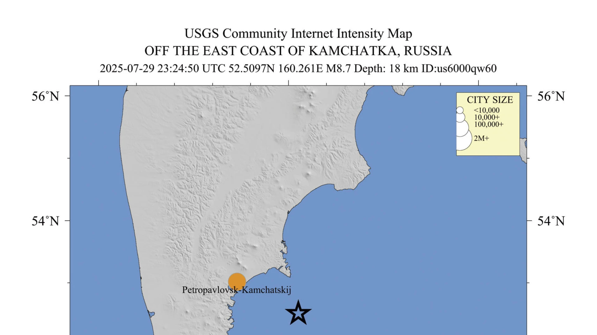 Un terremoto de magnitud 8,8 en Rusia pone en alerta por tsunami a Asia y América: uno de los peores de la historia
