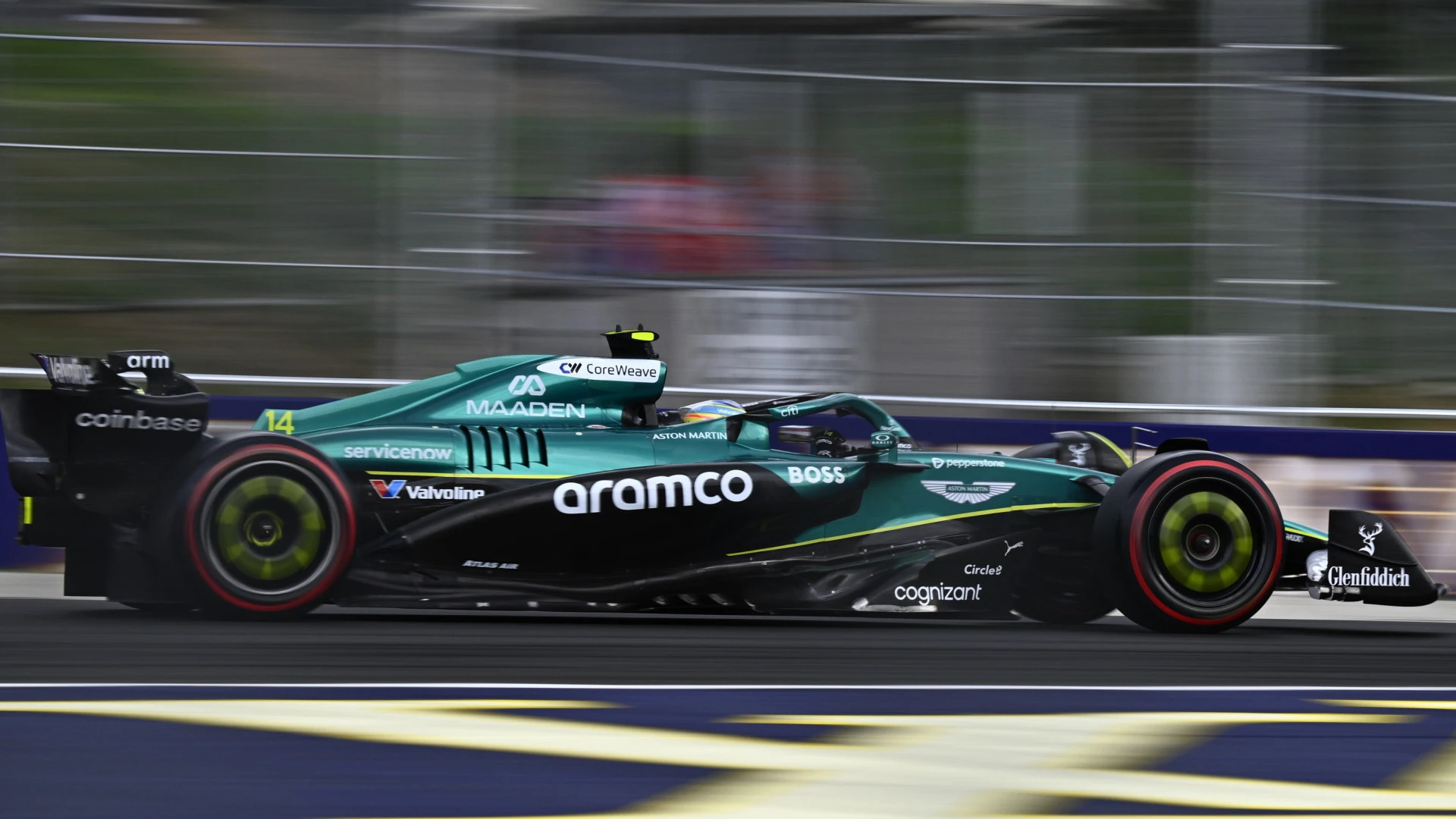 Gran quinta posición de Alonso; pole para Leclerc por delante de los McLaren