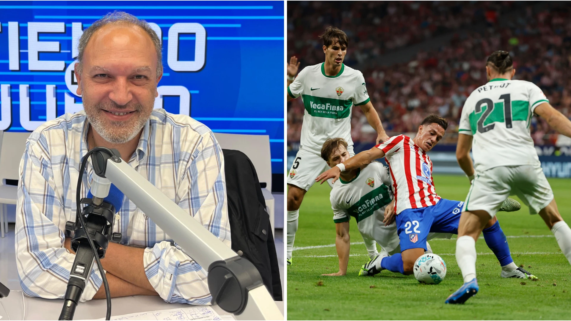 Pedro Martín aclara los dos posibles penaltis a favor del Atléticos: 