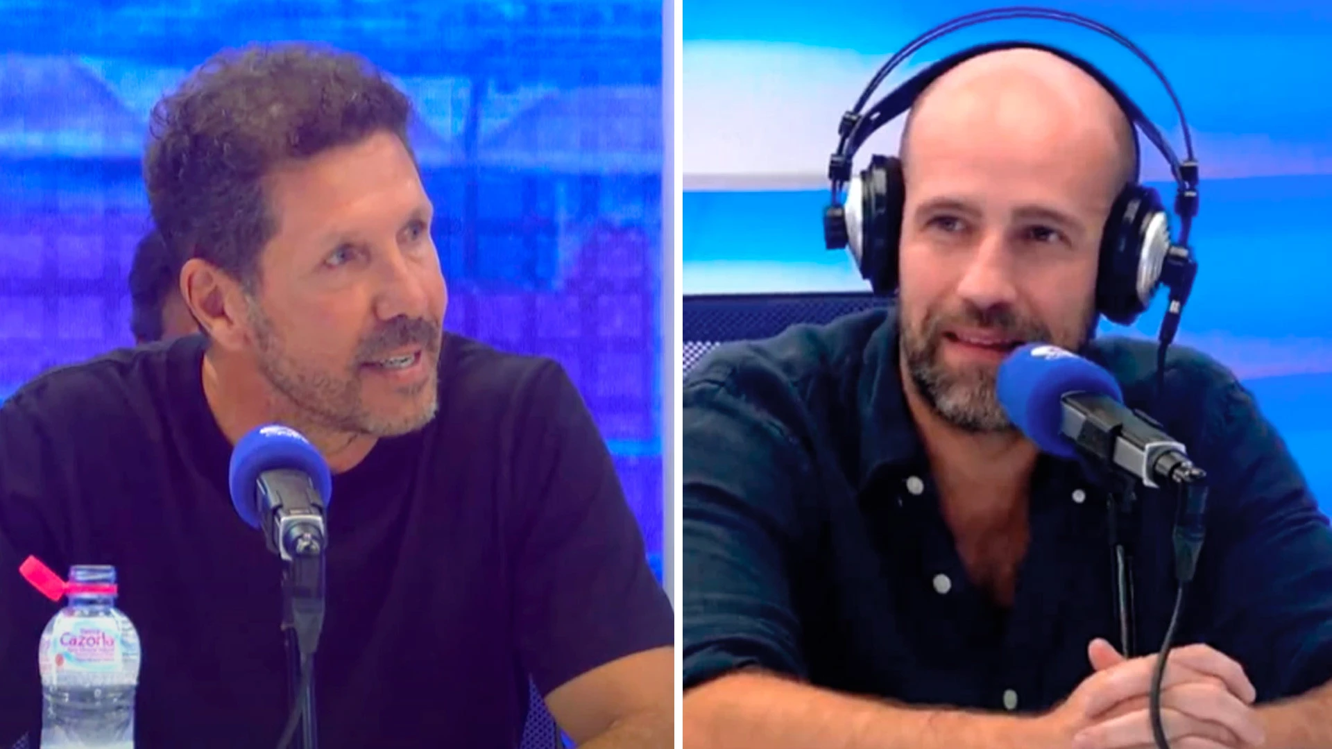 El momento en que Simeone se acuerda de Gonzalo Miró durante su entrevista con Juanma Castaño: 