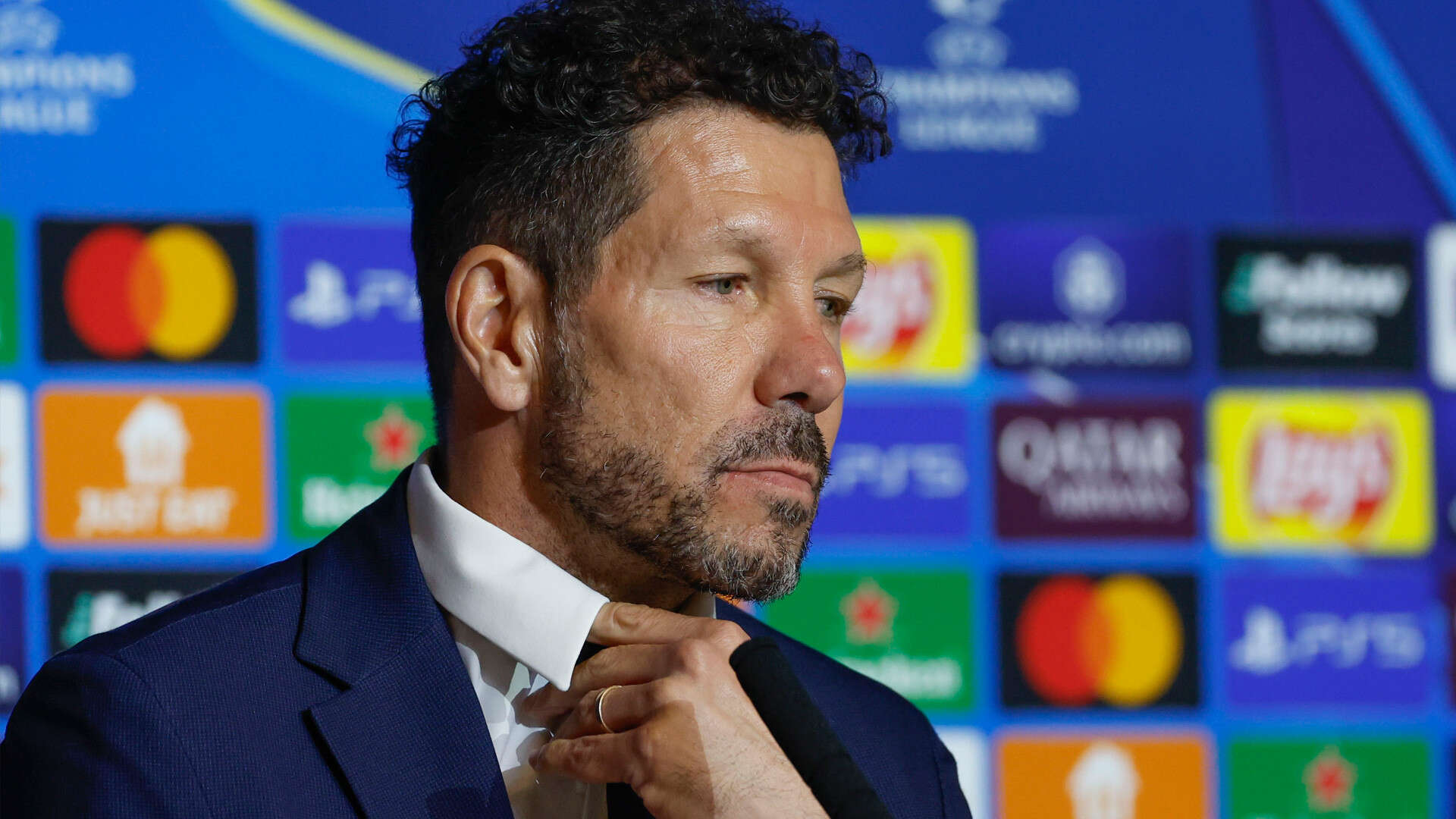 Simeone, ante el partido de vuelta de Champions frente al Real Madrid: 