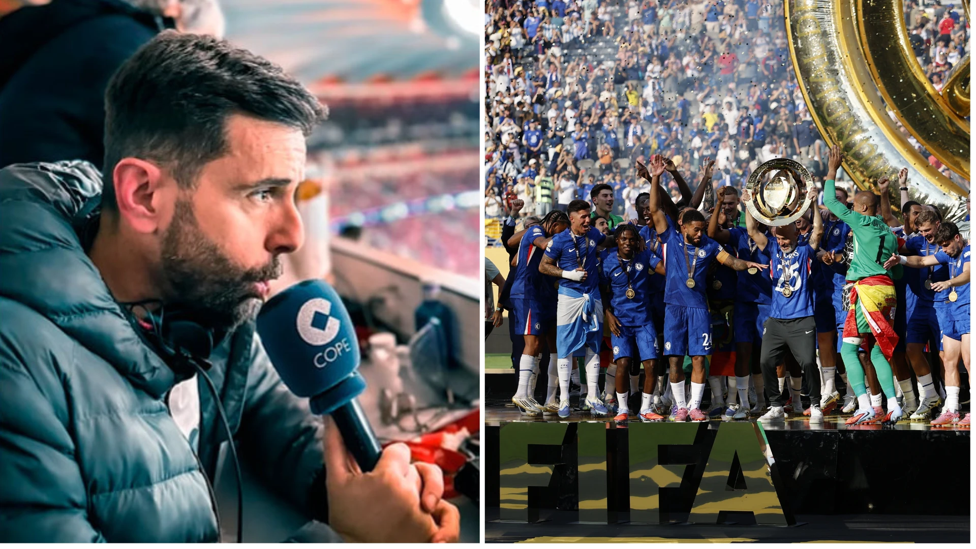 Ni Donald Trump, ni Luis Enrique, este es el detalle que llamó la atención a Rubén Martín durante la celebración del Chelsea