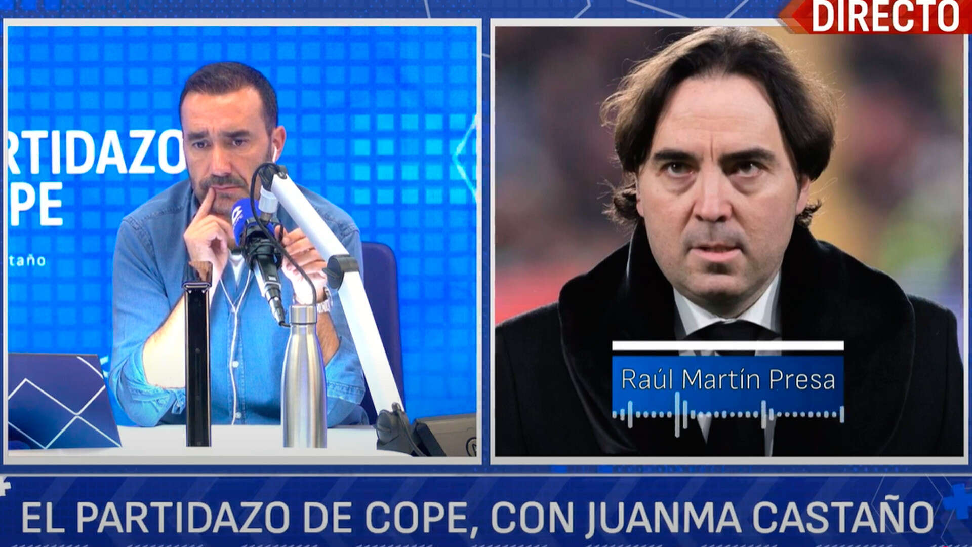 Martín Presa responde a Míchel en El Partidazo de COPE: 