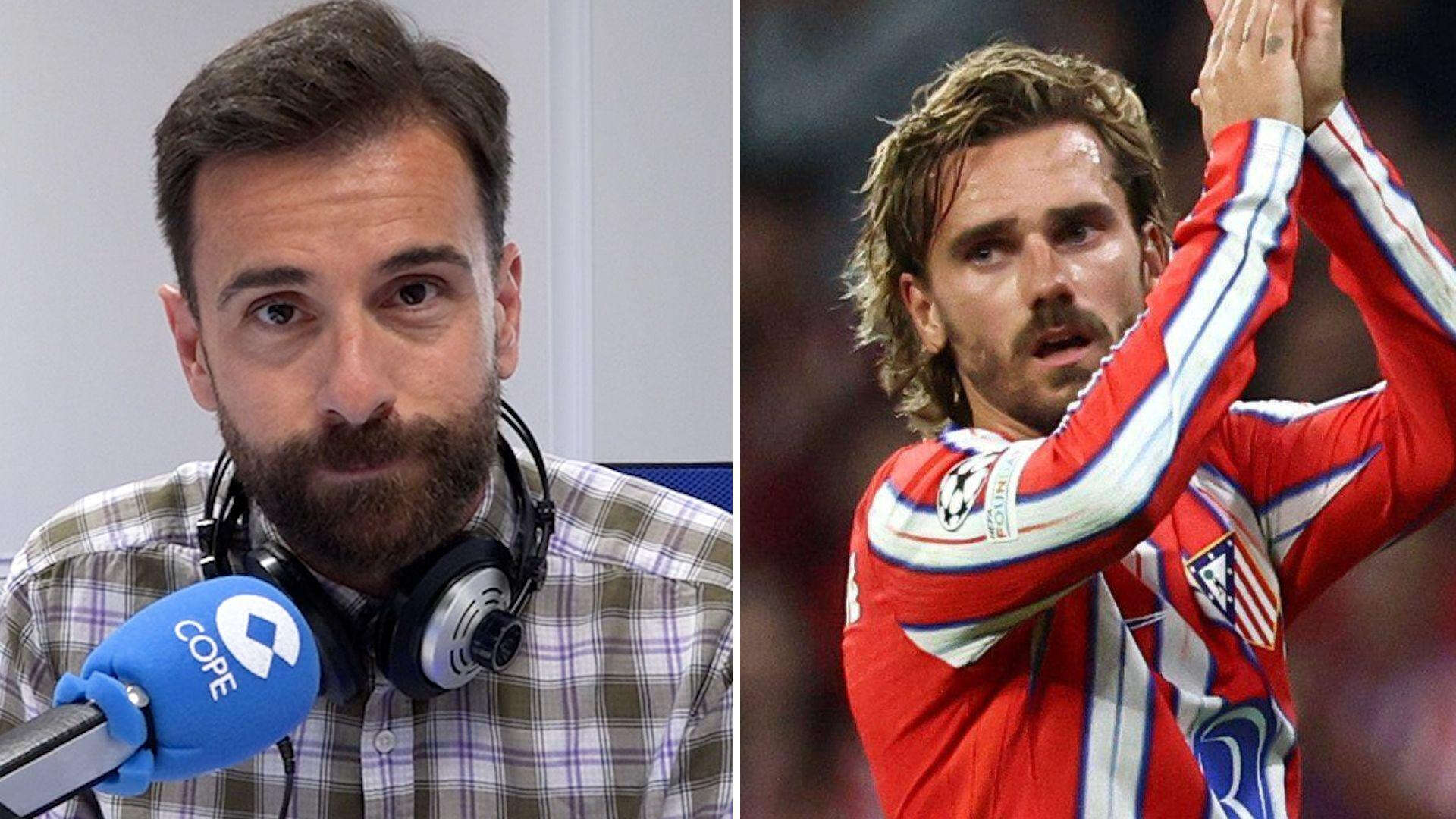 Rubén Martín zanja el debate sobre el acompañante de Griezmann en el ataque del Atlético: 