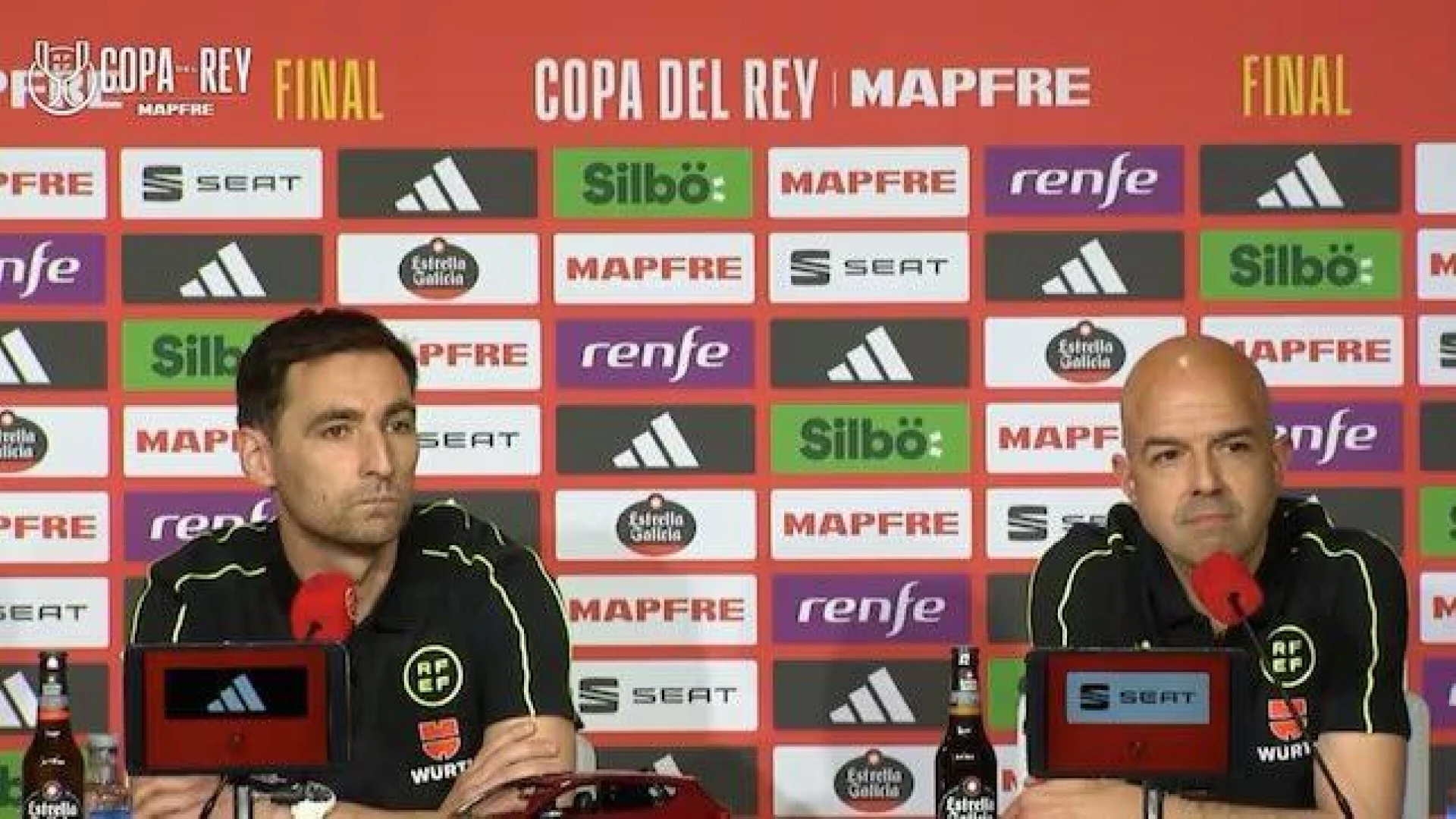 Los árbitros de la final de Copa anuncian guerra contra RMTV: 