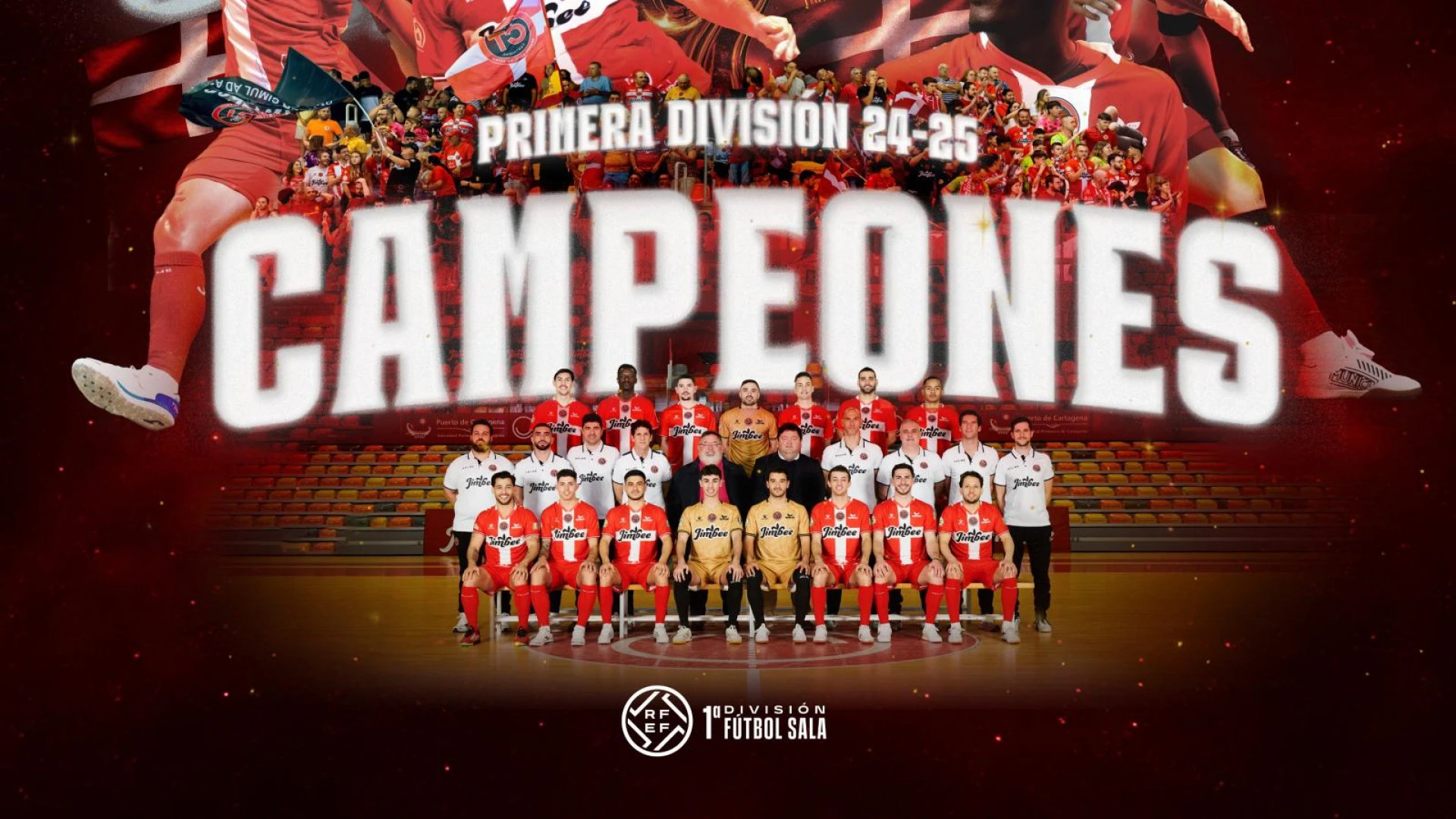 Remontada épica de Cartagena para proclamarse campeón de la Liga de fútbol sala