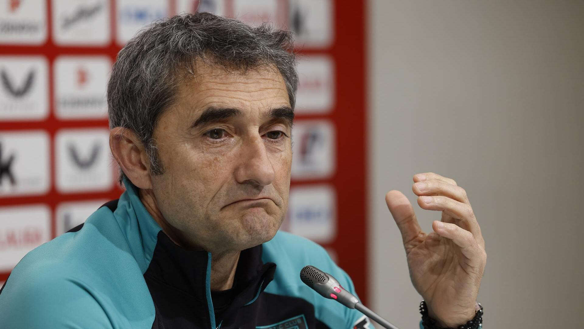 Ernesto Valverde, sobre la polémica en la grada de San Mamés: 