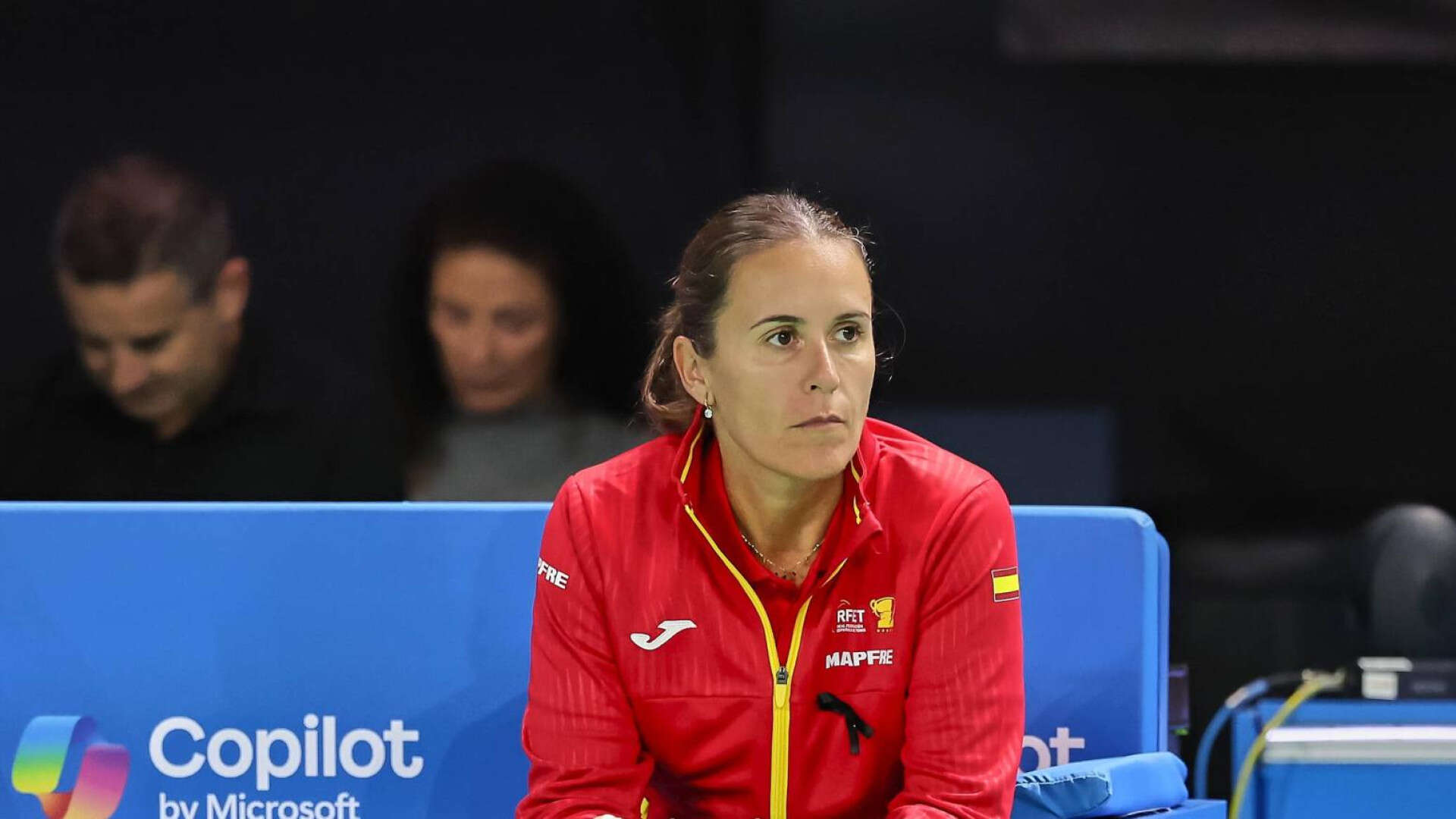 Anabel Medina se despide del equipo femenino de tenis español con un bonito homenaje