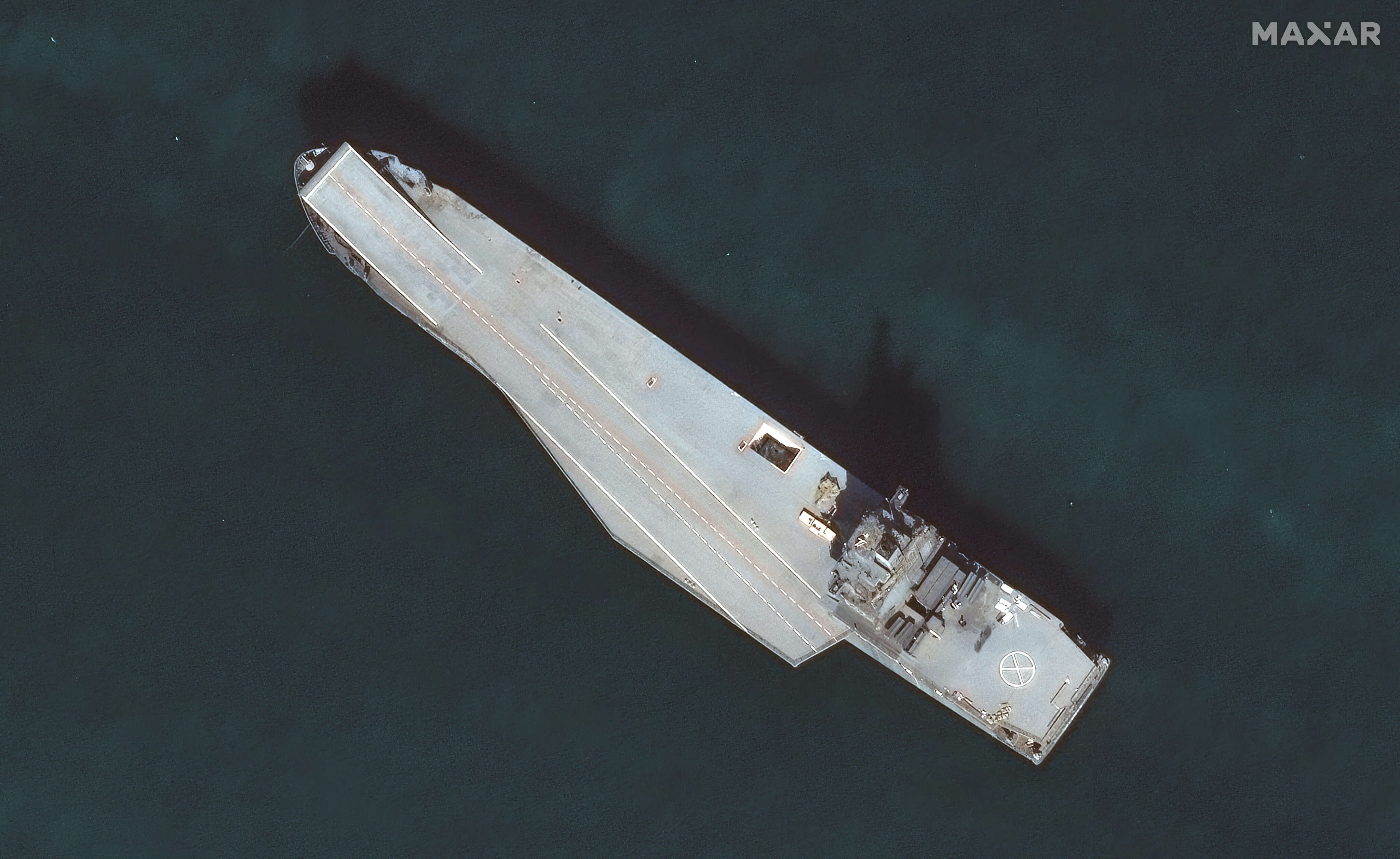 Satellite images show Iran's drone carriers are nowhere near the US as New Jersey faces a mystery drone problem