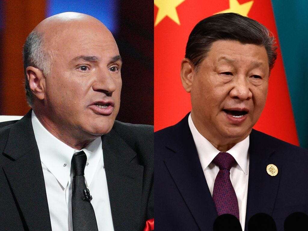 Kevin O'Leary says the US needs to go 'DEFCON 19 against China' and break the country with heavy tariffs