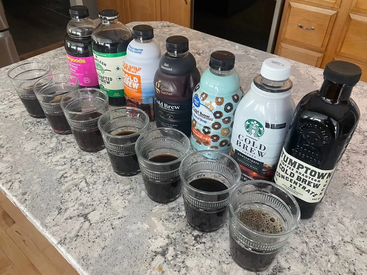 I tried 7 brands of cold-brew concentrate to find the best one, and there was a clear winner