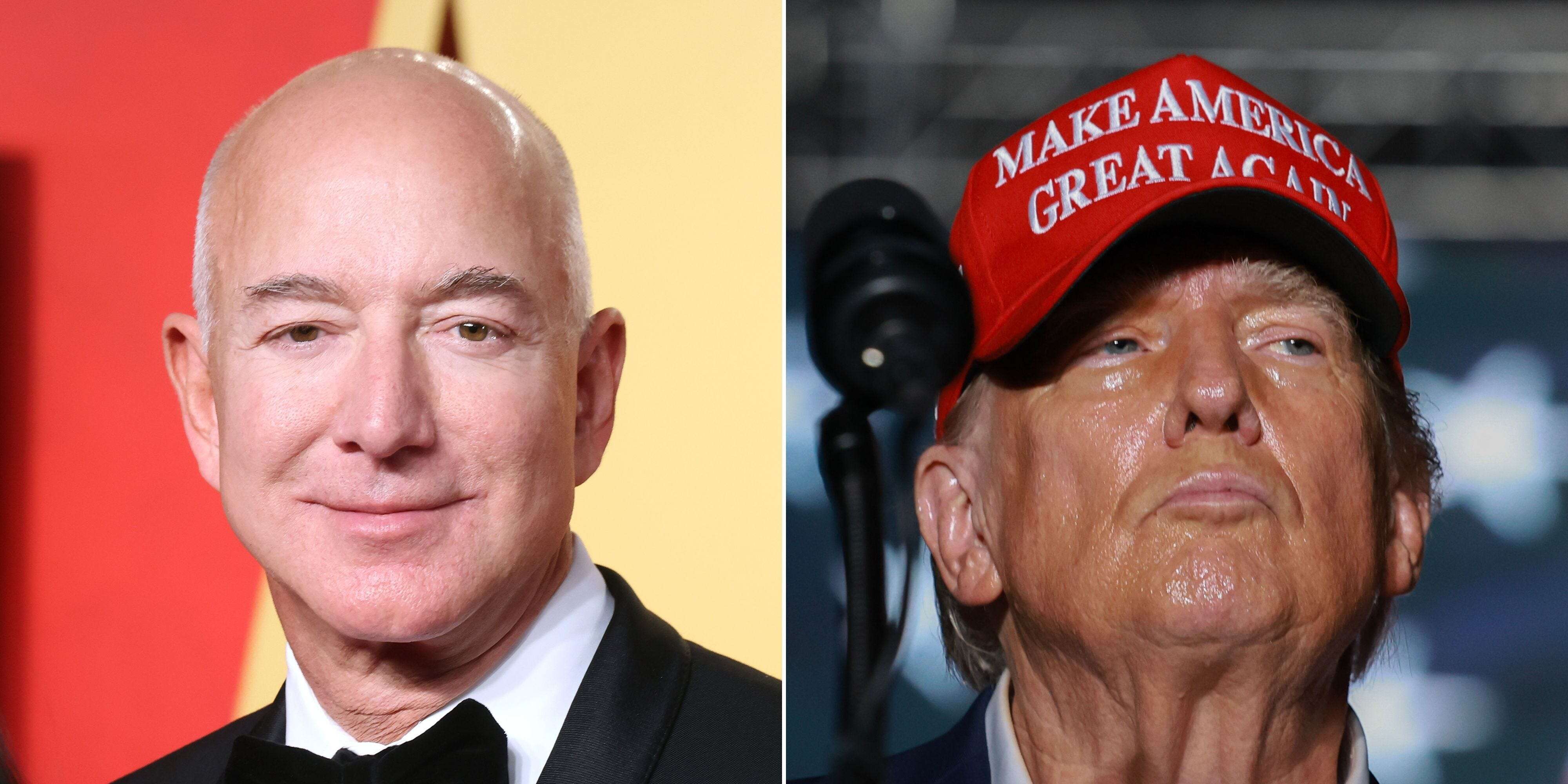 Jeff Bezos commends Trump's 'grace and courage under literal fire' after shooting at rally