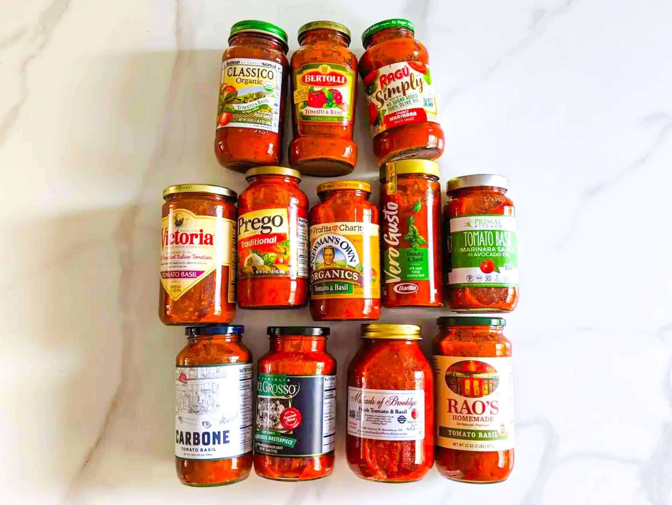 I tried 12 store-bought red sauces, and the major brands couldn't compete with the specialty jars