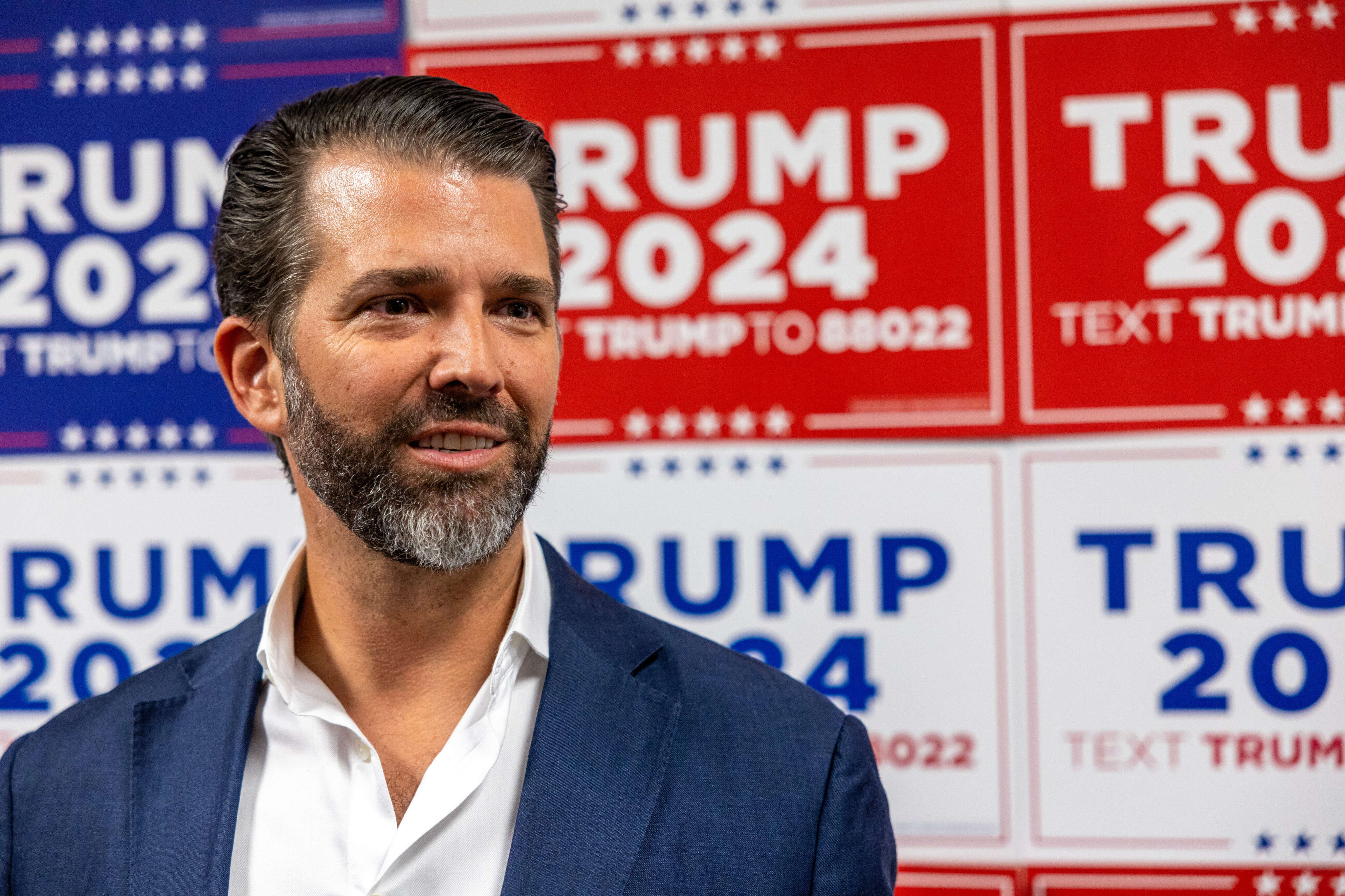 Donald Trump Jr. says he's lobbying his father to pick a 'fighter' like Tucker Carlson or Vivek Ramaswamy to be his running mate