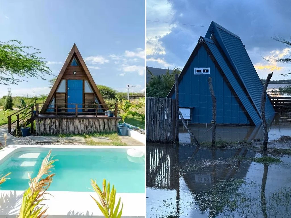 I make a living renting out a beachfront cabin in Jamaica. Right before peak season, it's knee-deep in hurricane floodwaters.